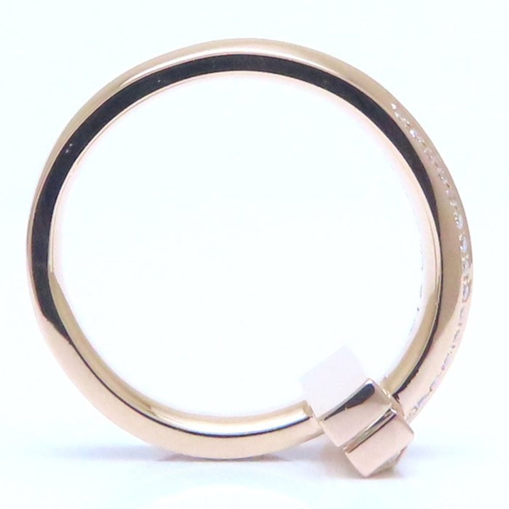 T‑One Ring 18K Rose Gold with Diamond