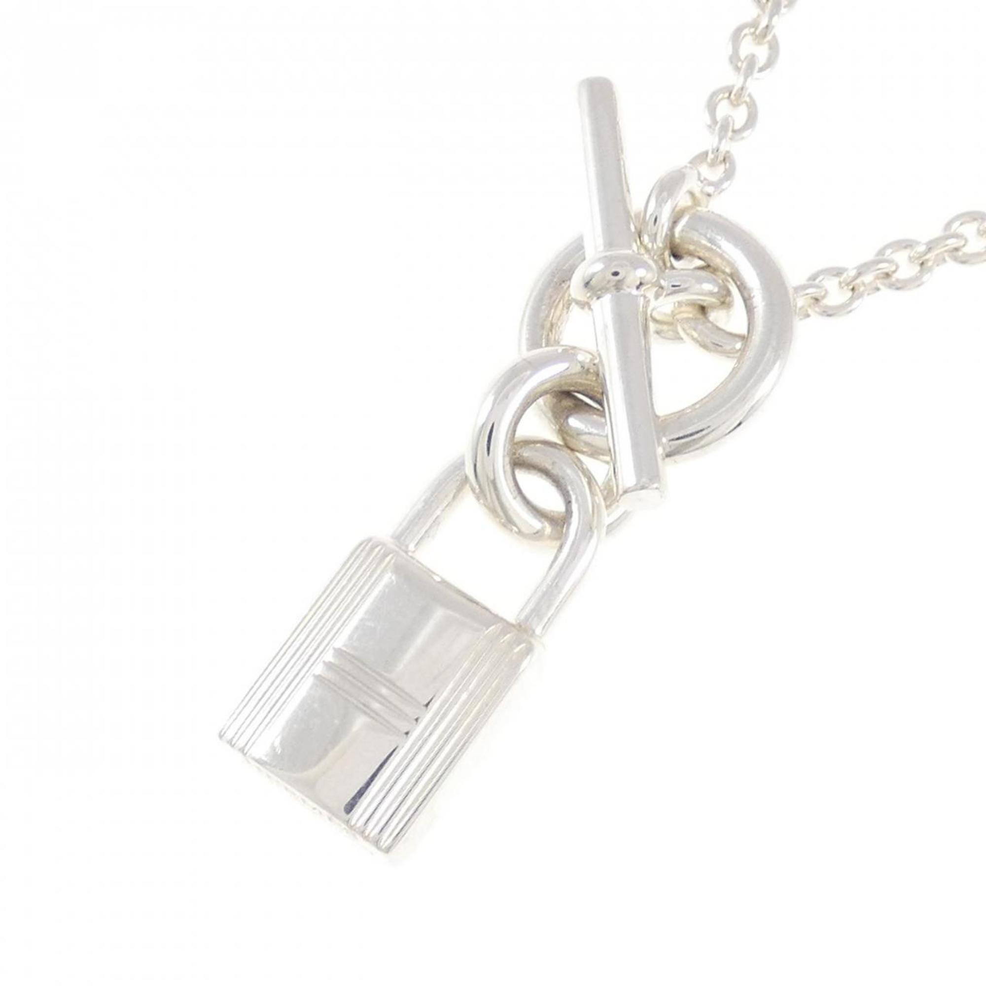Amulet Padlock Pendant Necklace Sterling Silver