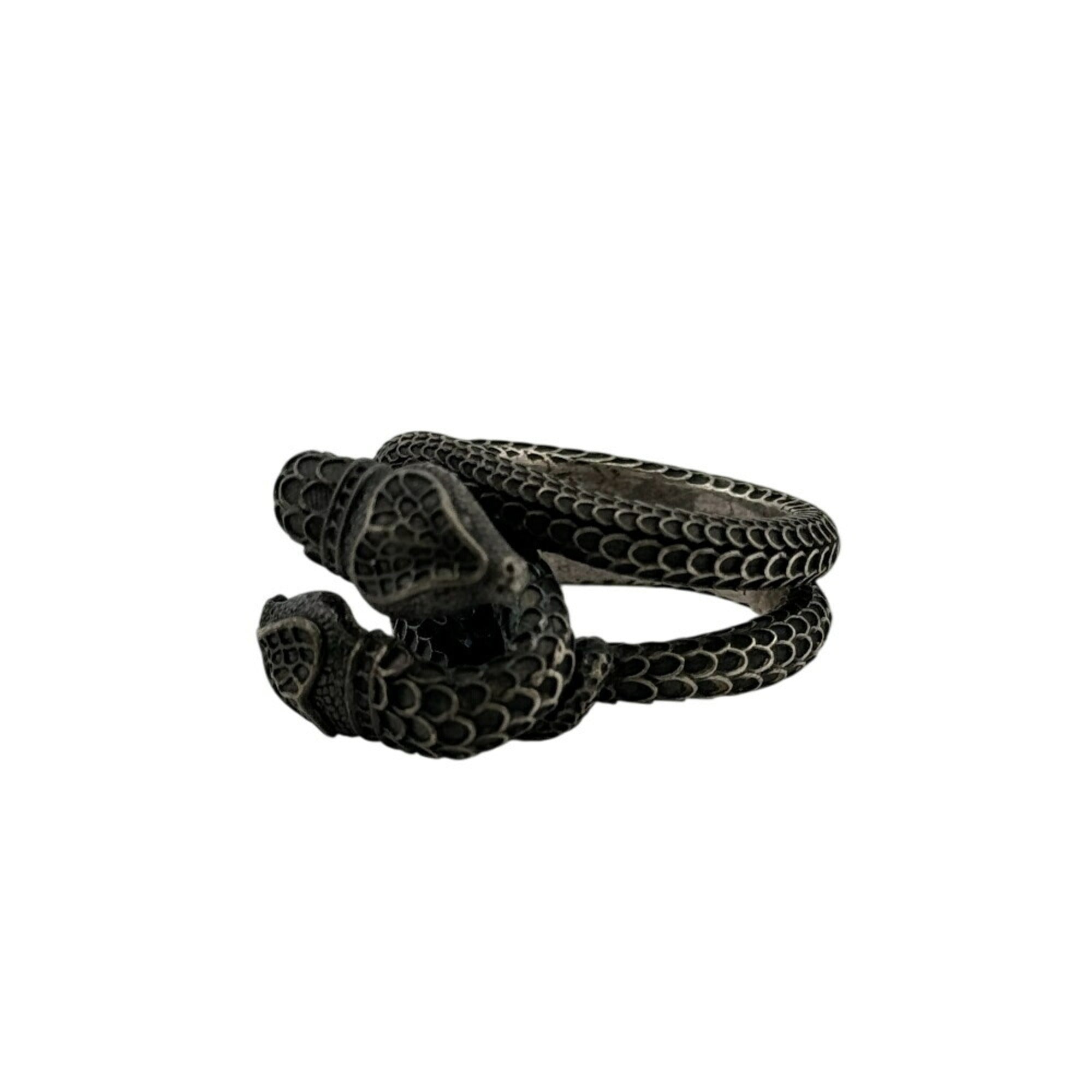 Garden Snake Ring Sterling Silver