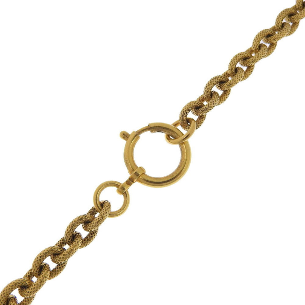 CC Logo Pendant Necklace Metal