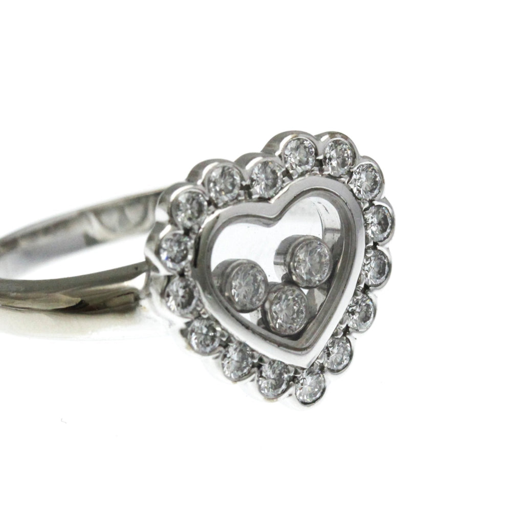Ring 18K White Gold with Diamond