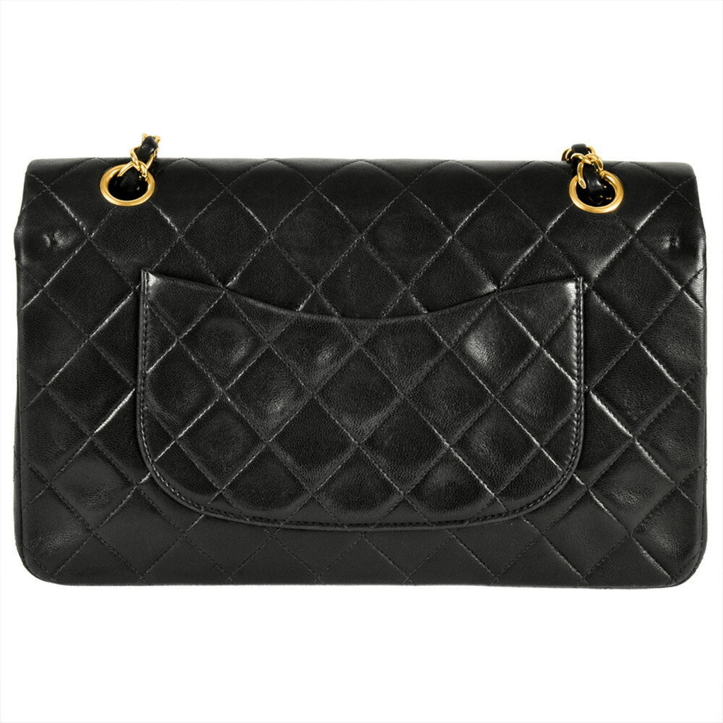 Vintage Classic Double Flap Bag Quilted Lambskin Medium