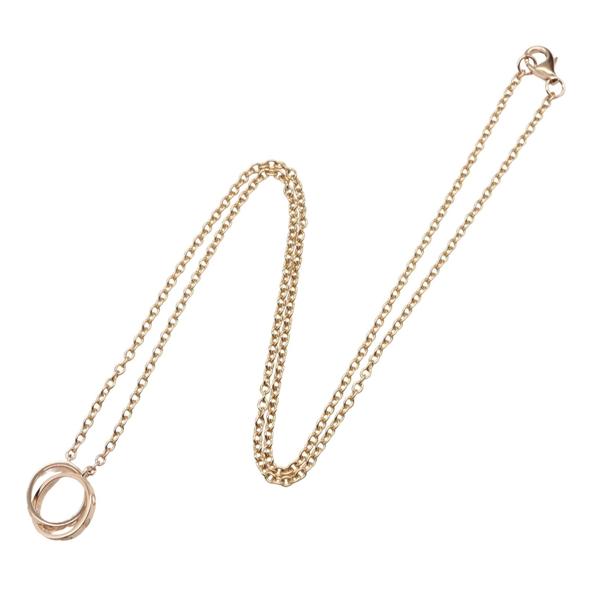 Love Pendant Necklace 18K Rose Gold