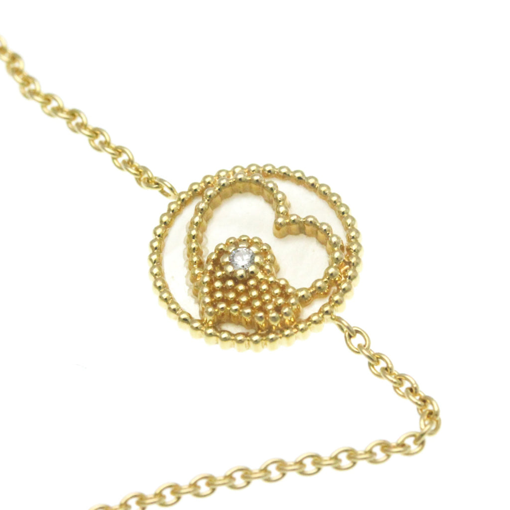 Bracelet 18K Yellow Gold with Shell Charm