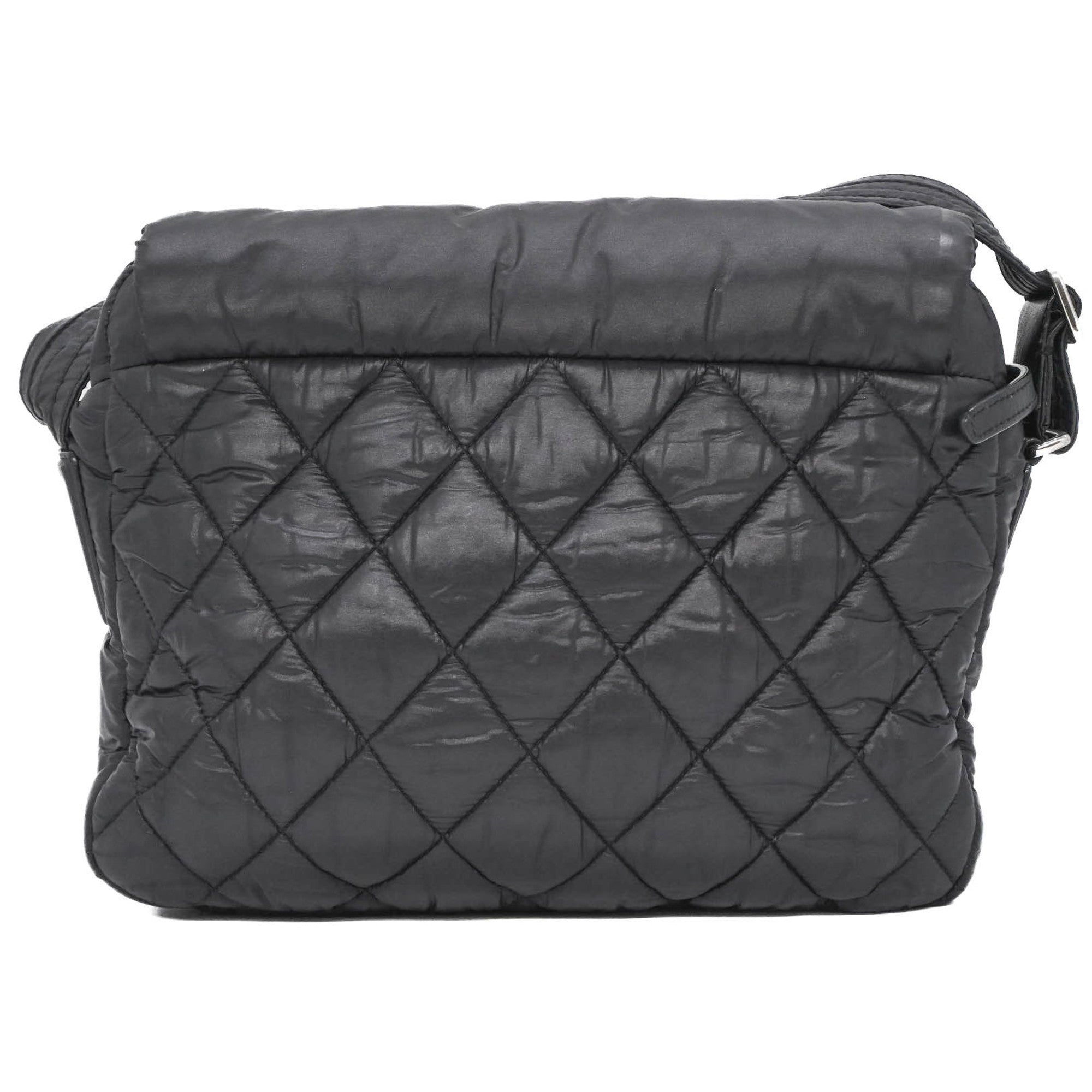 Coco Cocoon Messenger Bag Quilted Nylon Medium
