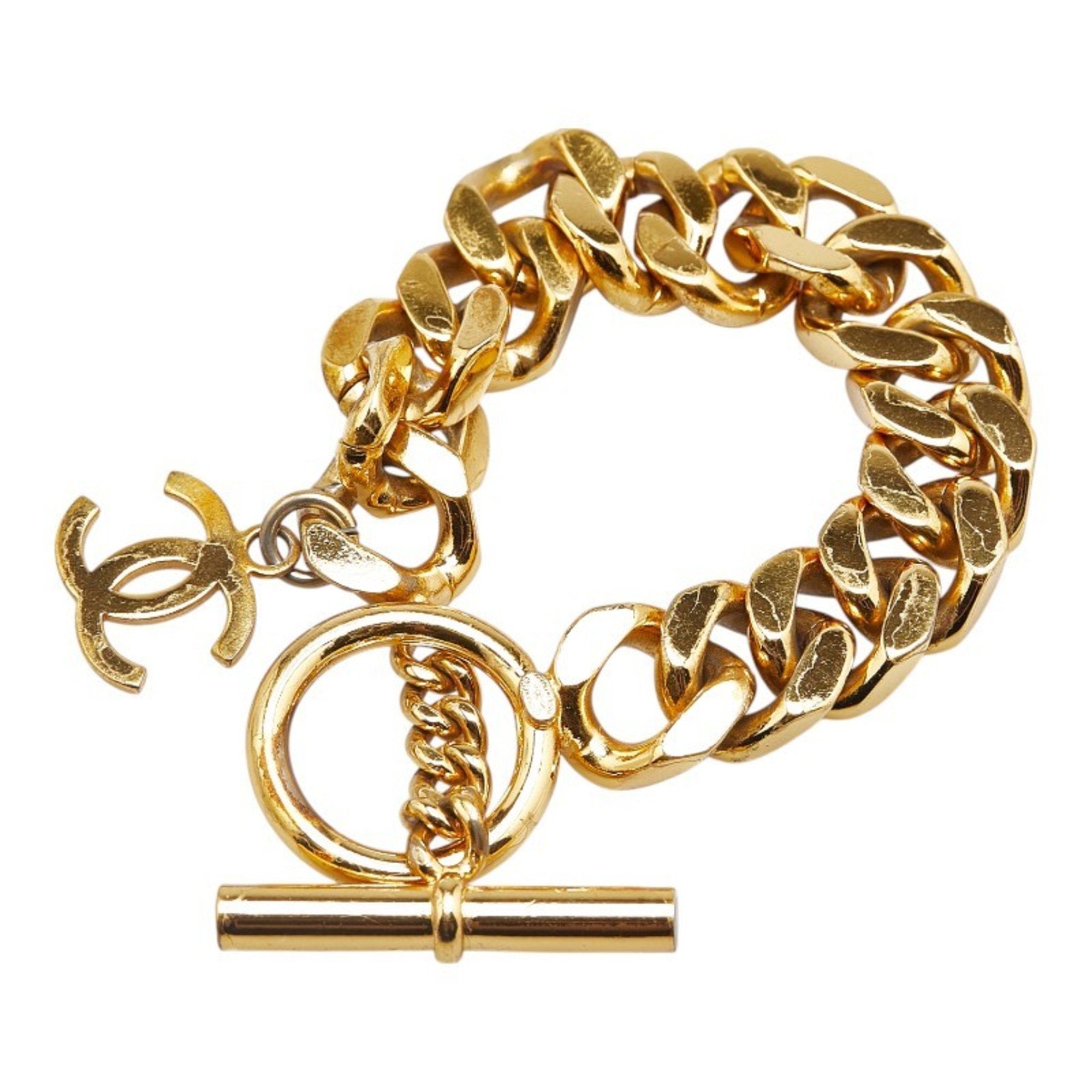 CC Logo Chain Bracelet Metal