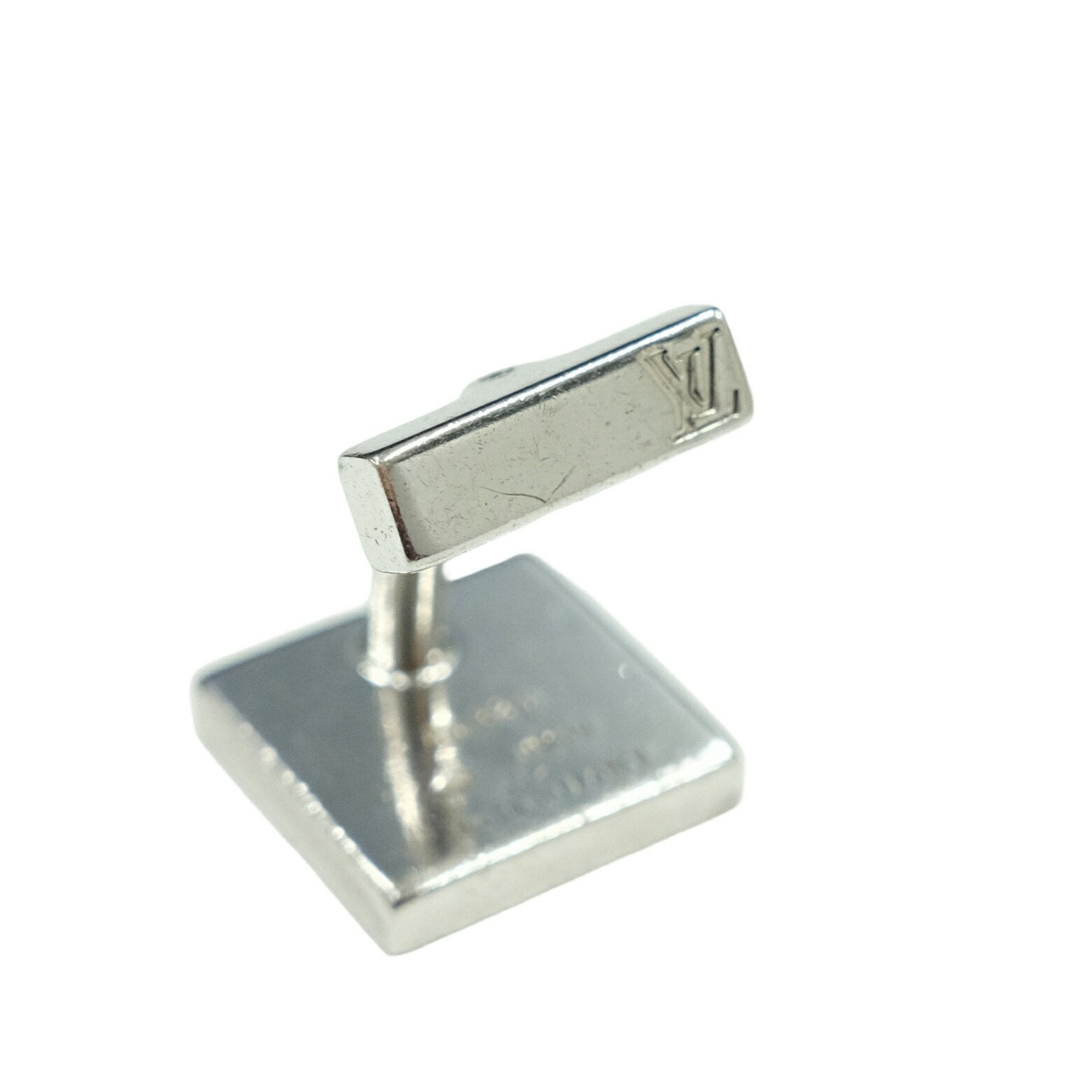 Button De Manchette Damier Cufflinks Sterling Silver Bracelet