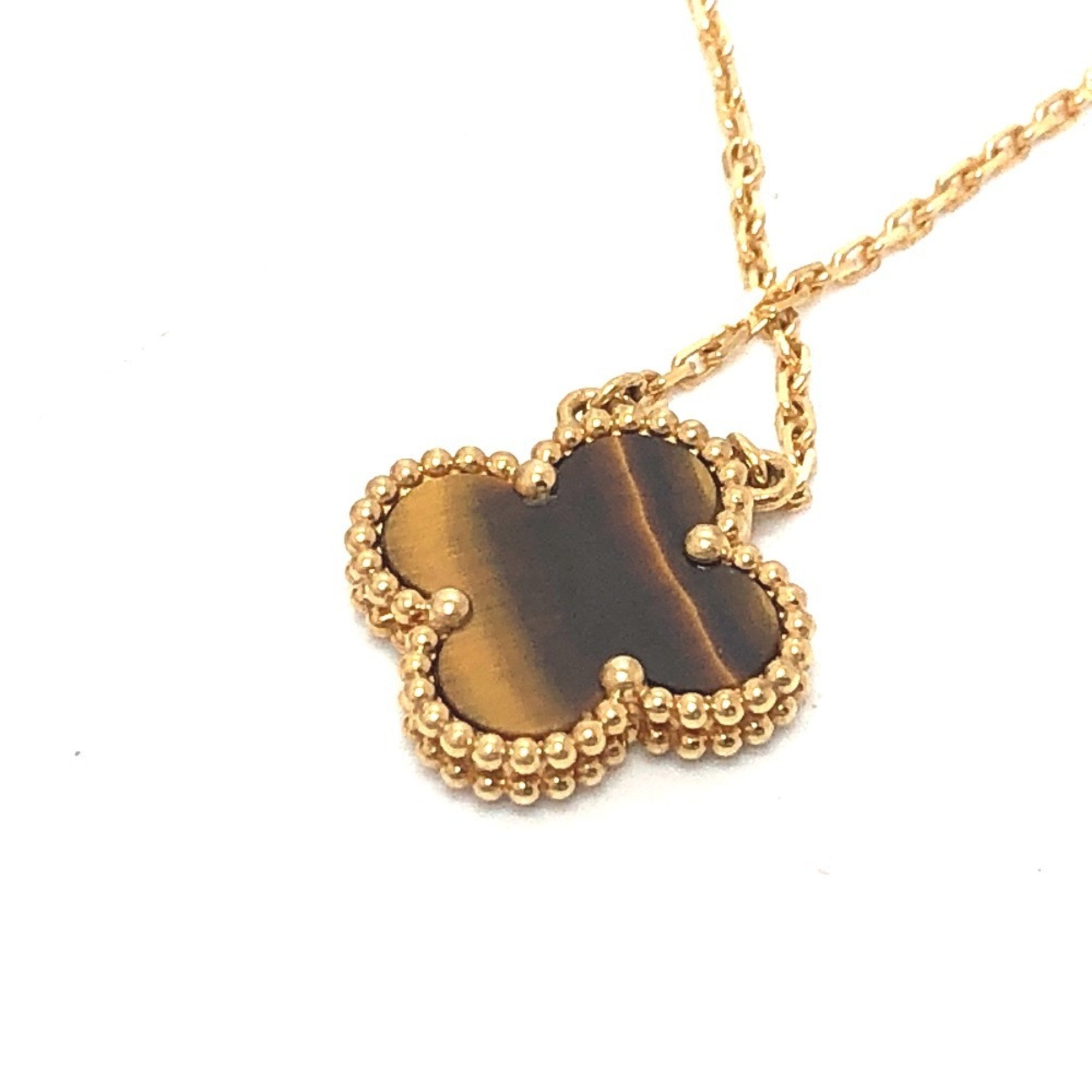Alhambra Pendant Necklace and Tiger's Eye