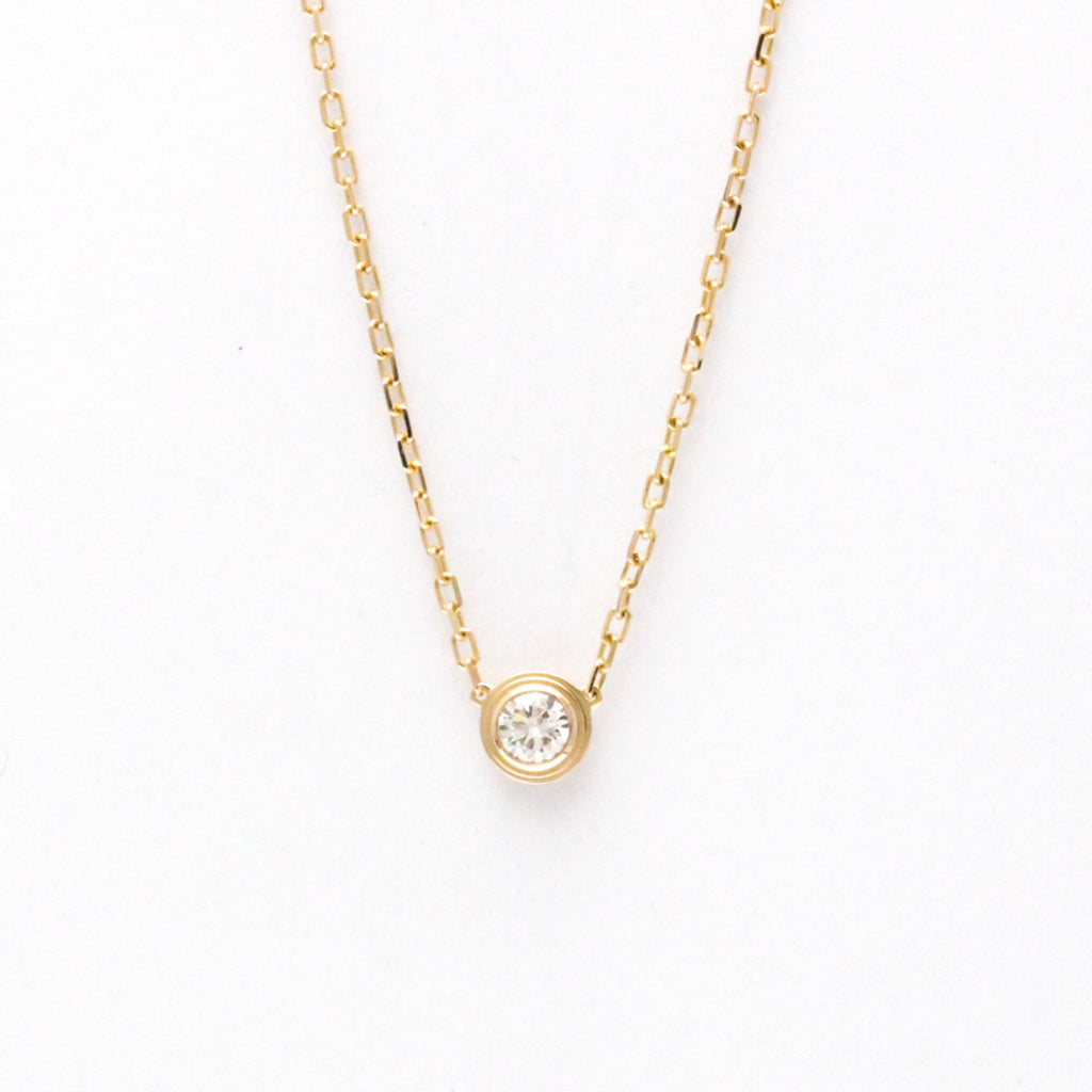 Diamants Légers de Pendant Necklace 18K Rose Gold with Diamond