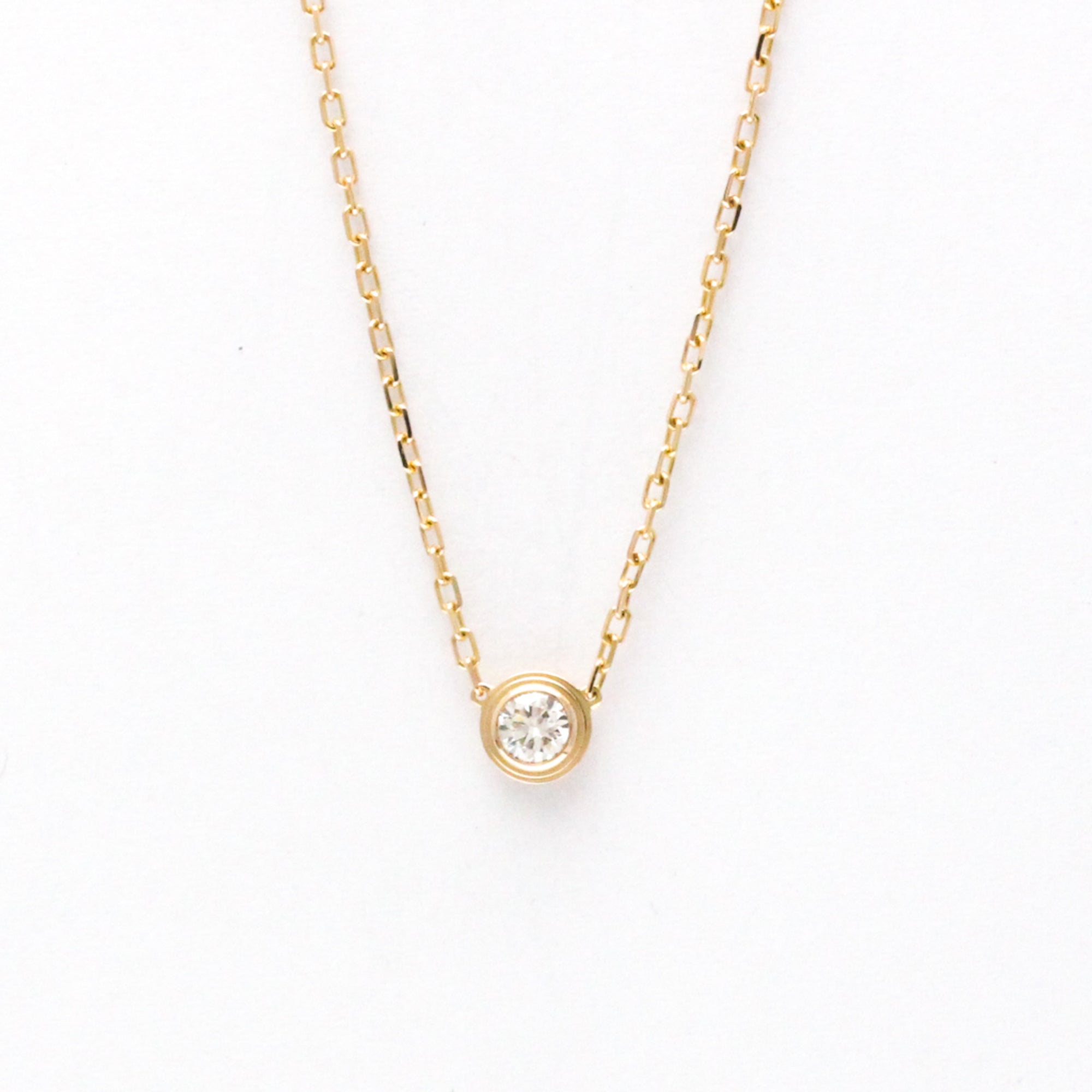 Diamants Légers de Pendant Necklace 18K Rose Gold with Diamond
