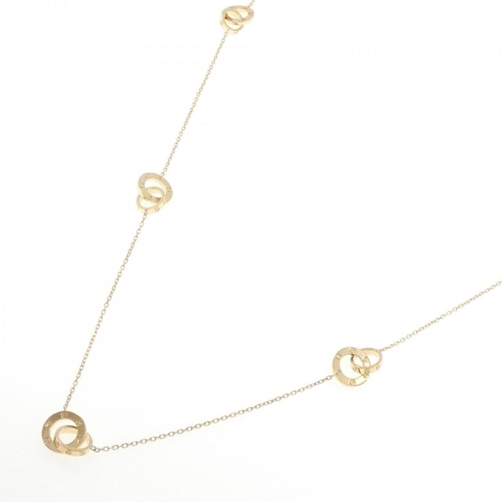 Love Pendant Necklace 18K Yellow Gold