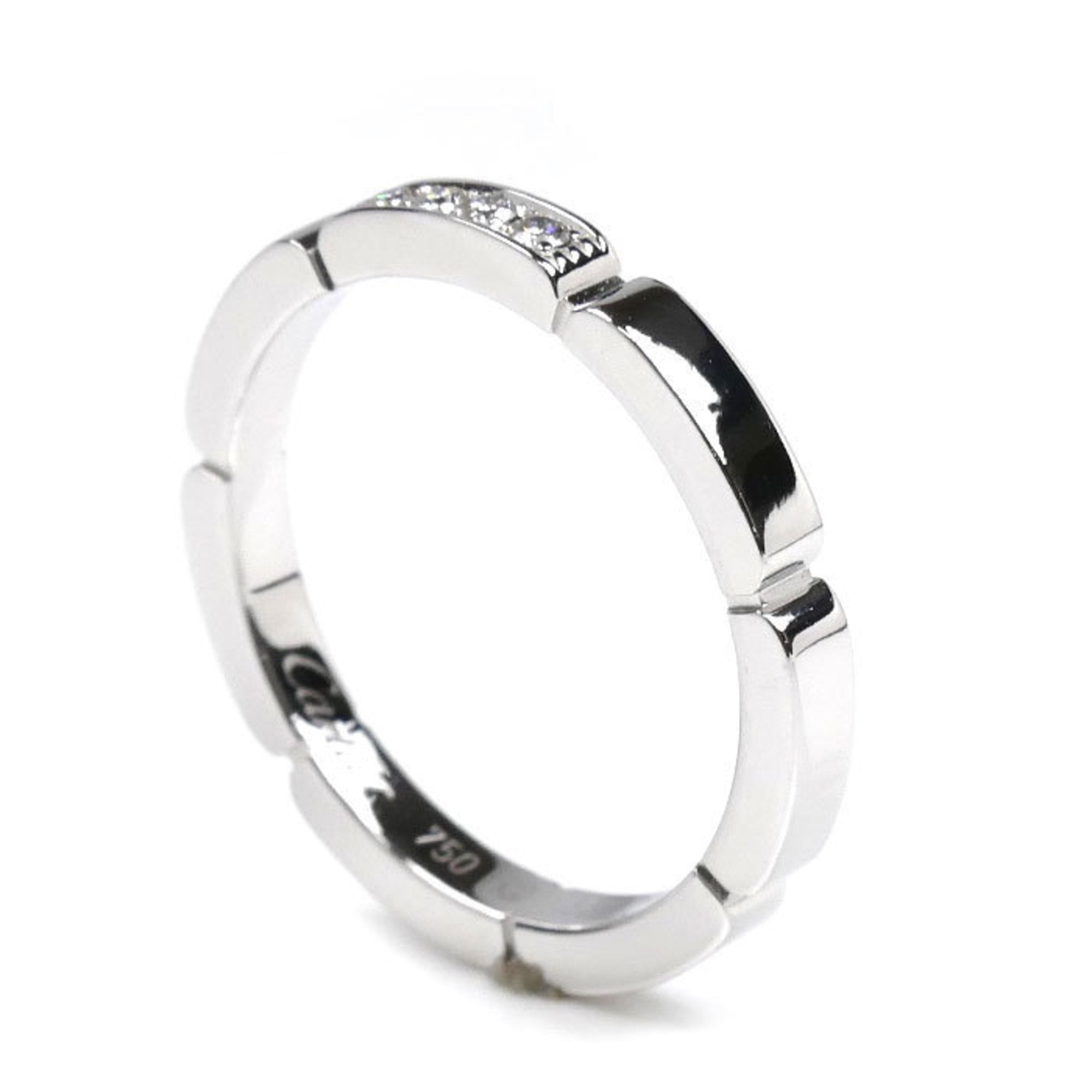 Maillon Panthère Watch 18K White Gold with Diamond 55mm
