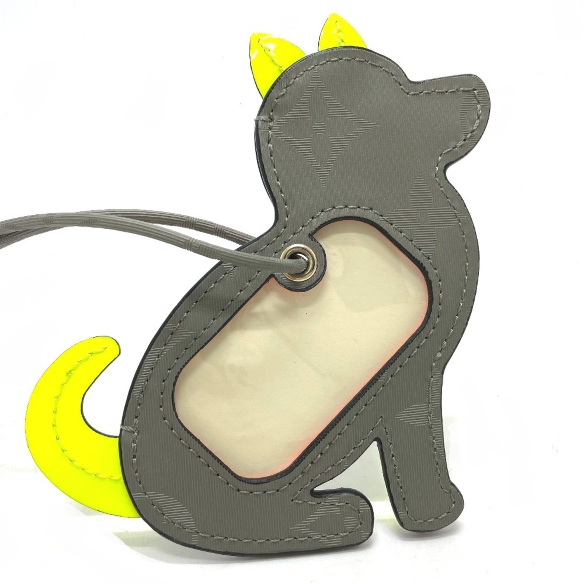 Monogram Charm Monogram Gray Handbag Charm