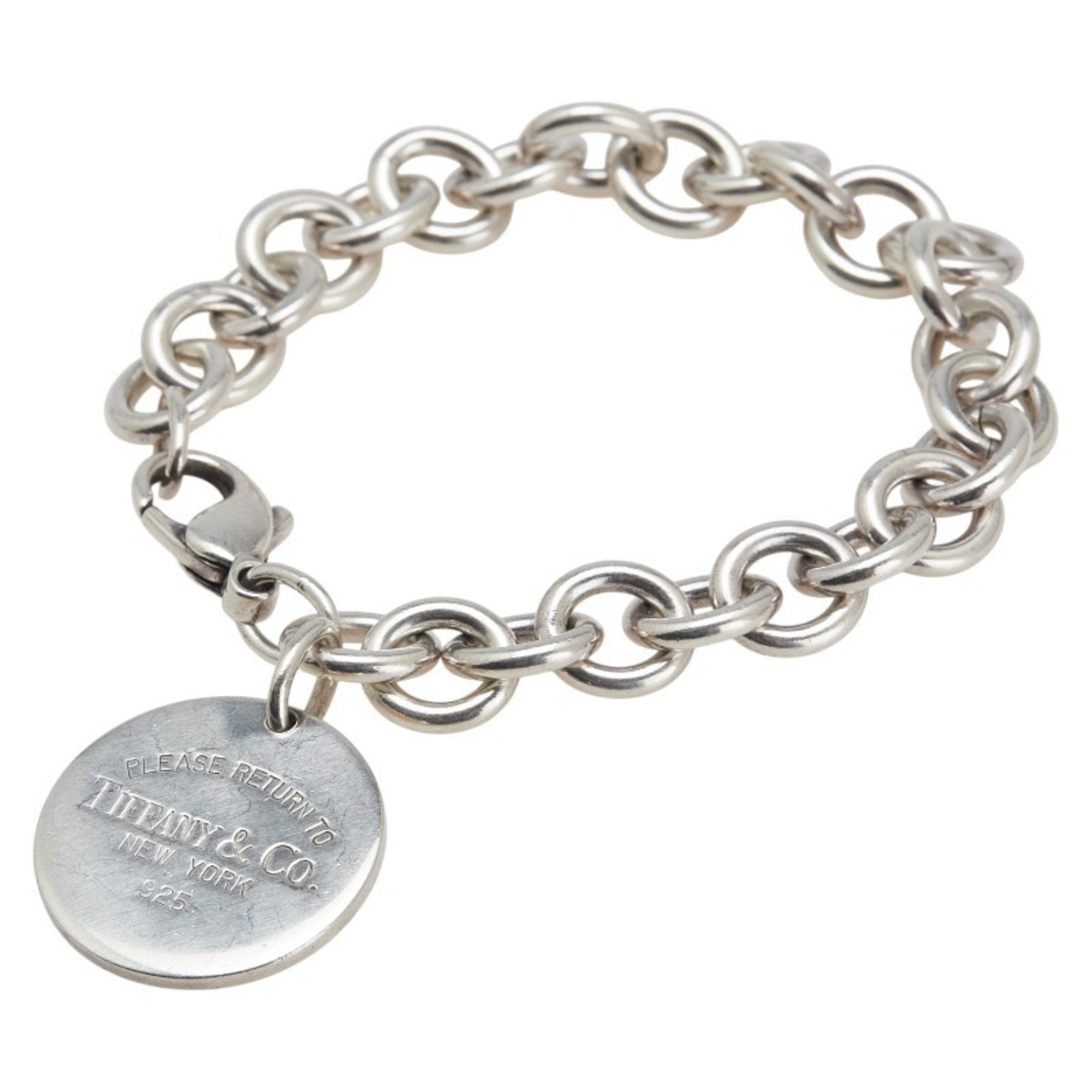 Return To Tiffany Round Chain Bracelet Sterling Silver