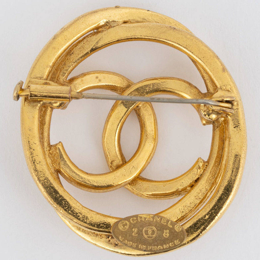 Brooch Metal Oval