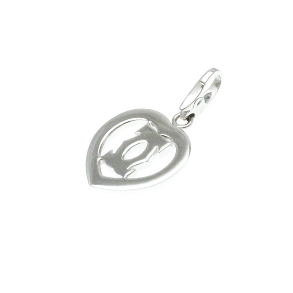 C de Cartier Necklace Sterling Silver and 18K White Gold