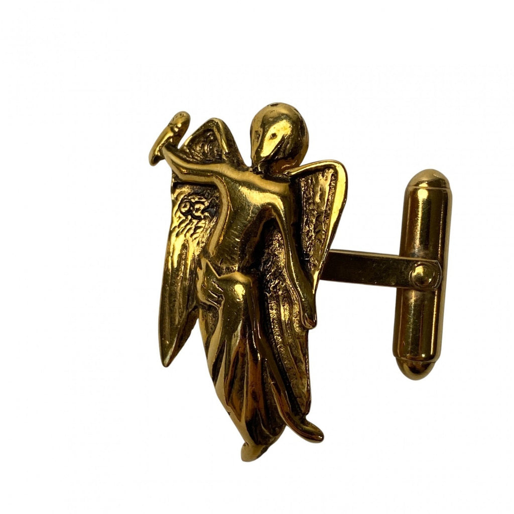 Vintage Angel Cufflinks Metal Bracelet