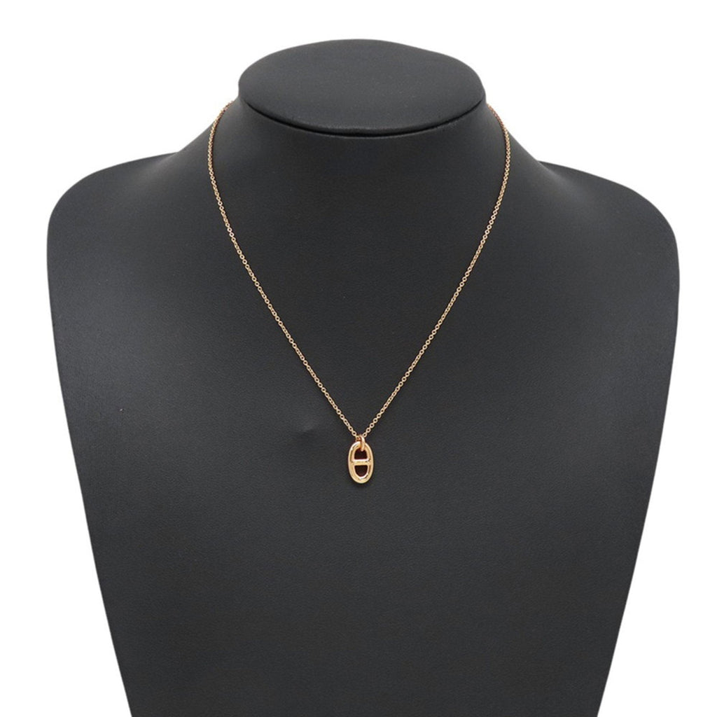 Pendant Necklace 18K Rose Gold Mini