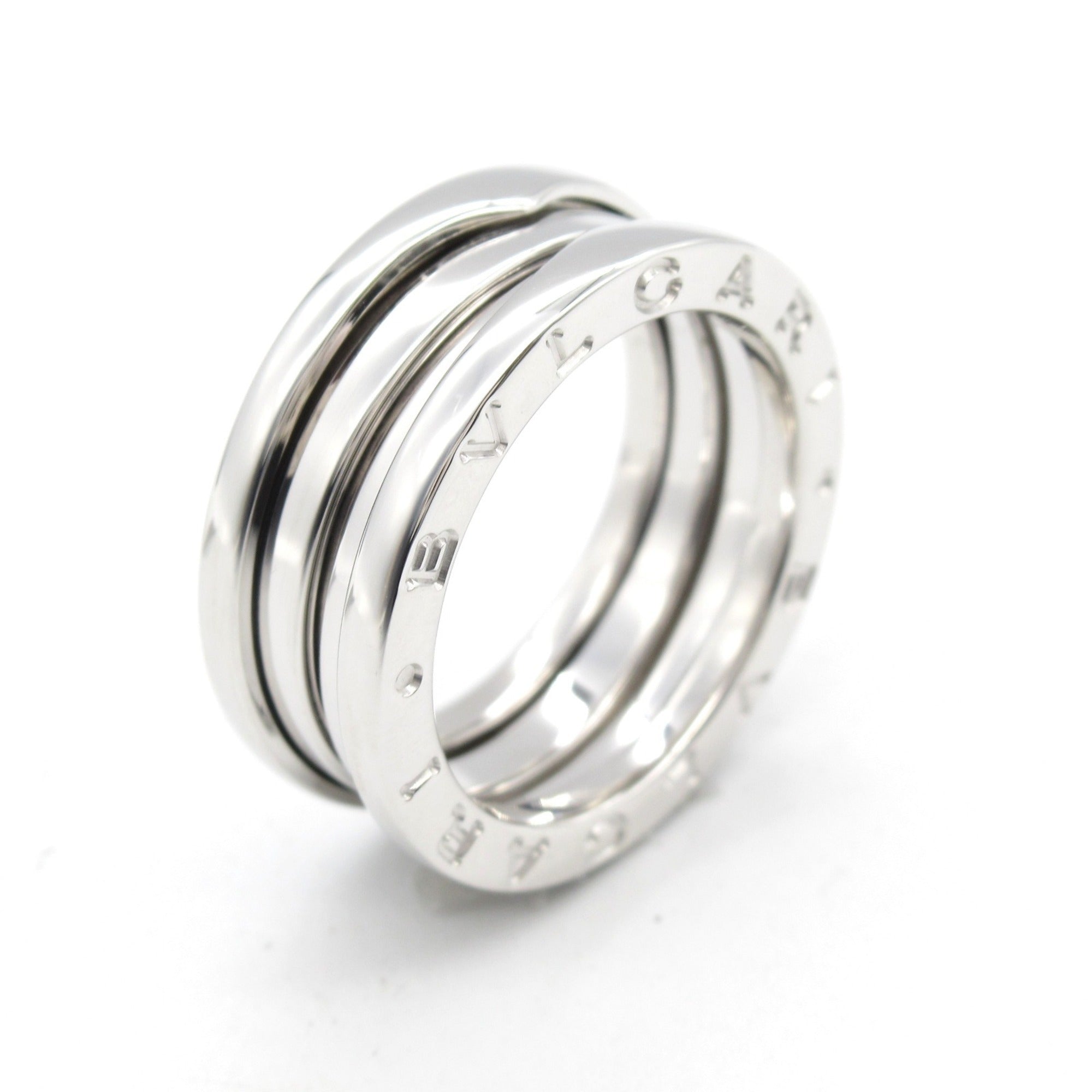 B.Zero1 Ring 18K White Gold and Sterling Silver