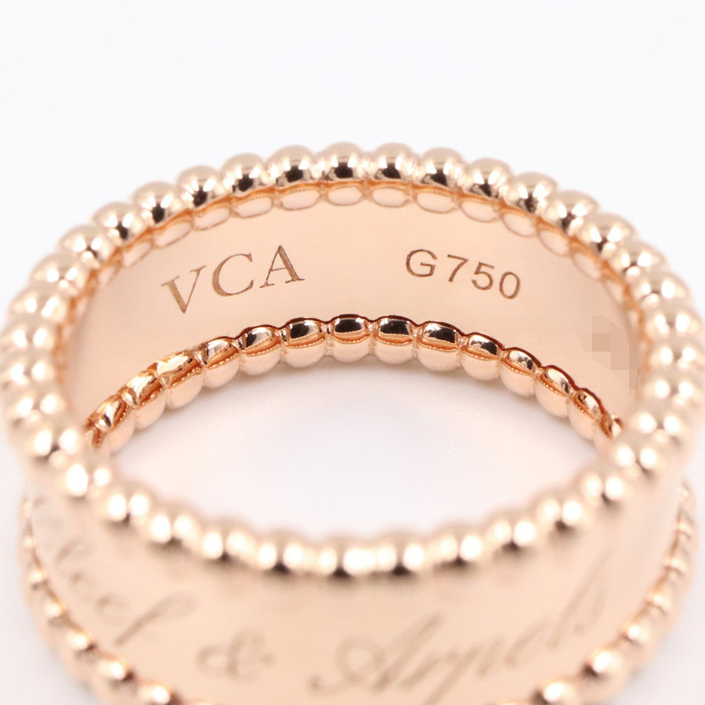 Perlée Senior Tulle Ring 18K Rose Gold
