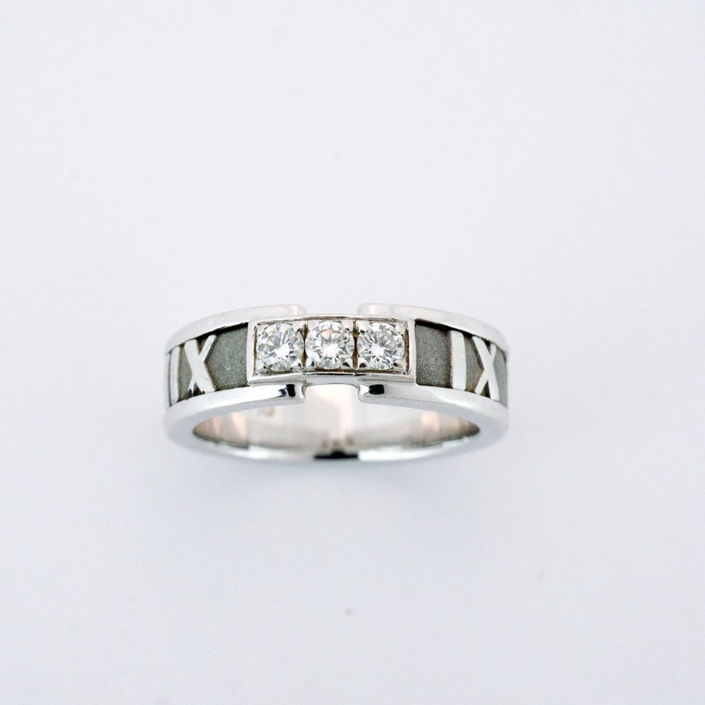 Atlas Ring 18K White Gold