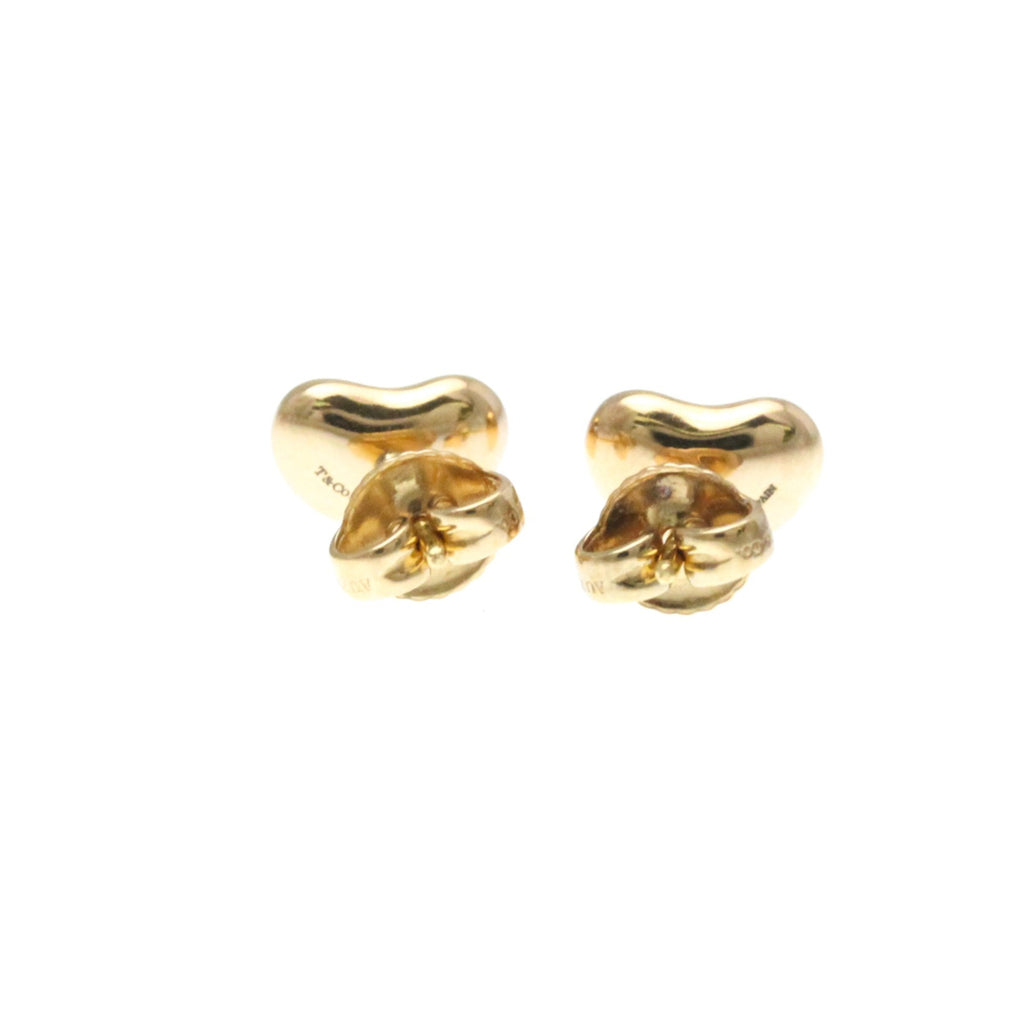 Bean Earrings 18K Rose Gold 9mm 18K Rose Gold