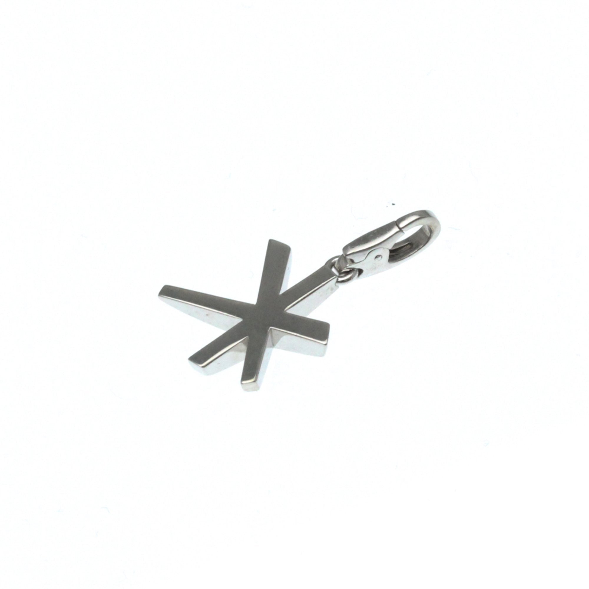 Pendant Necklace 18K White Gold with Diamond