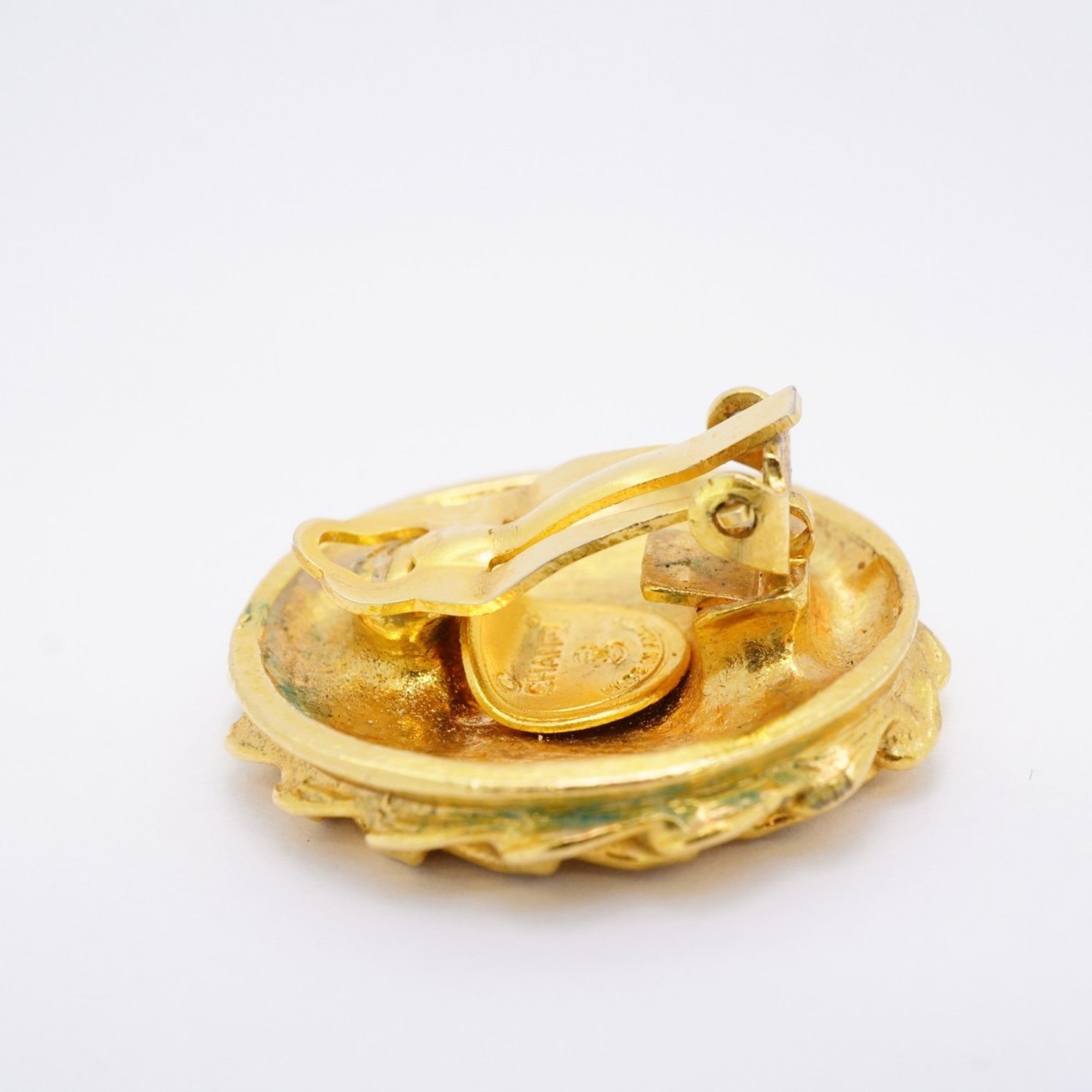 Clip-On Earrings Clip-On Gold-Tone Metal