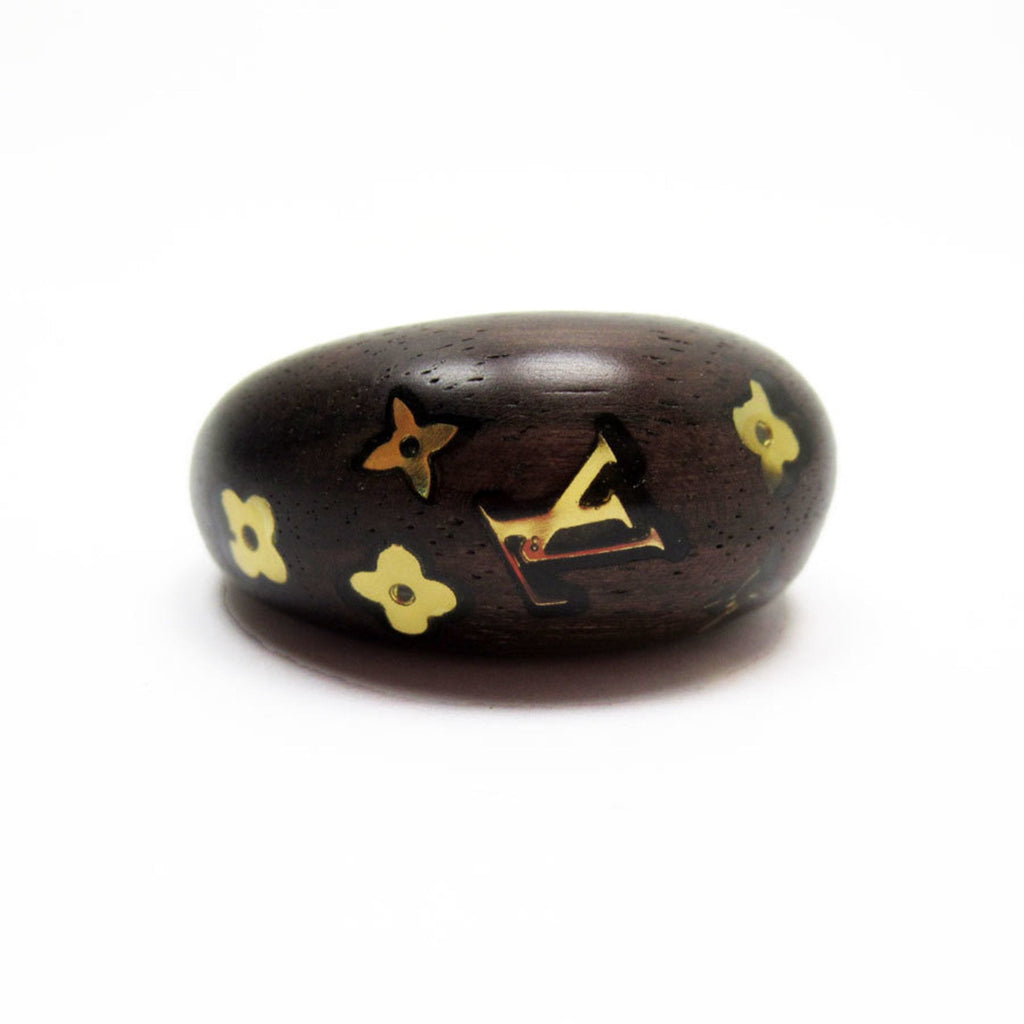 Band Ring Wood Brown