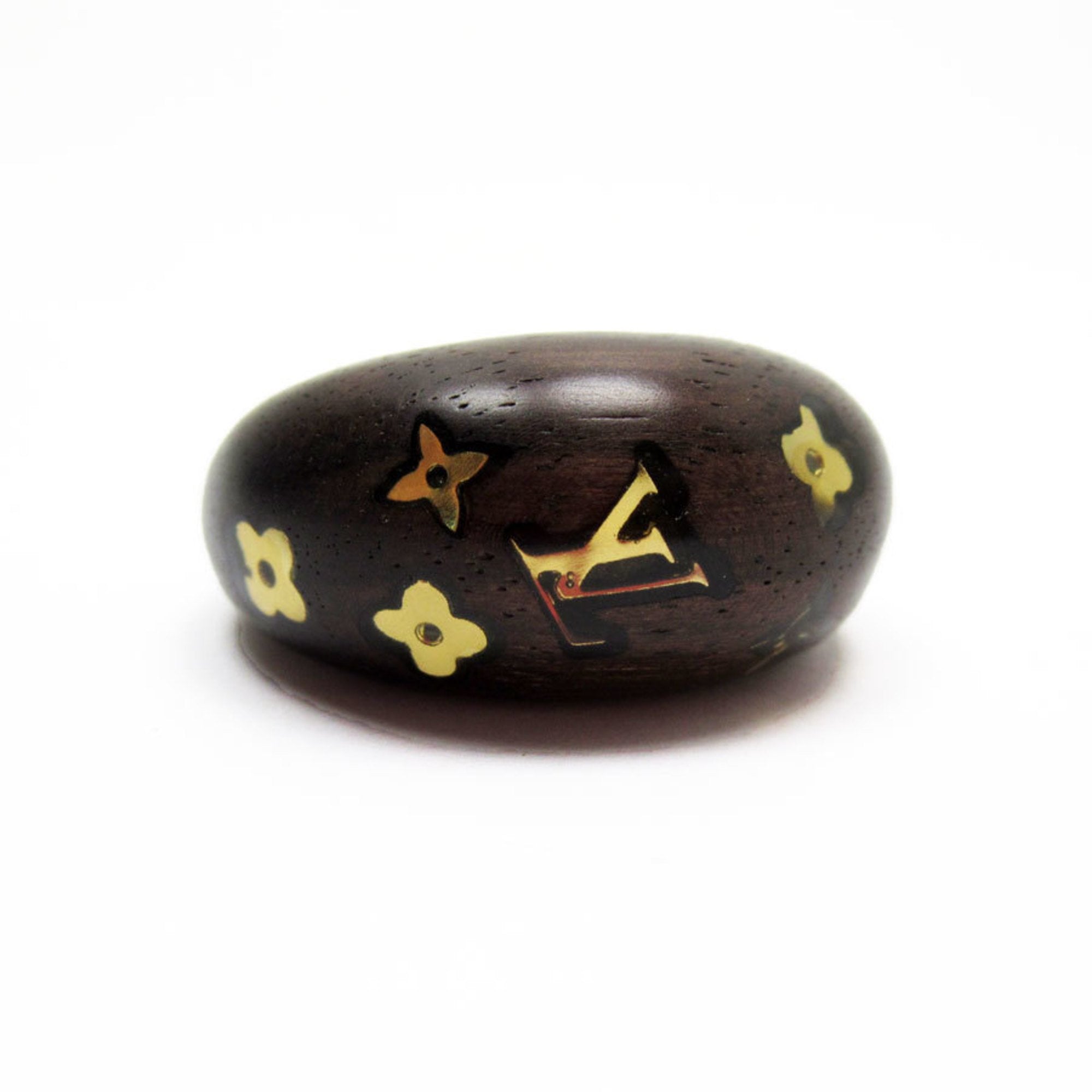 Band Ring Wood Brown