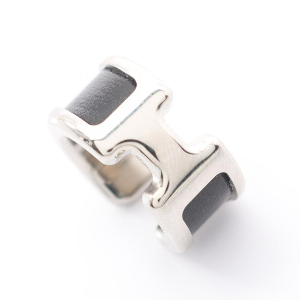 Olympe PM Earrings Leather and Stainless Steel