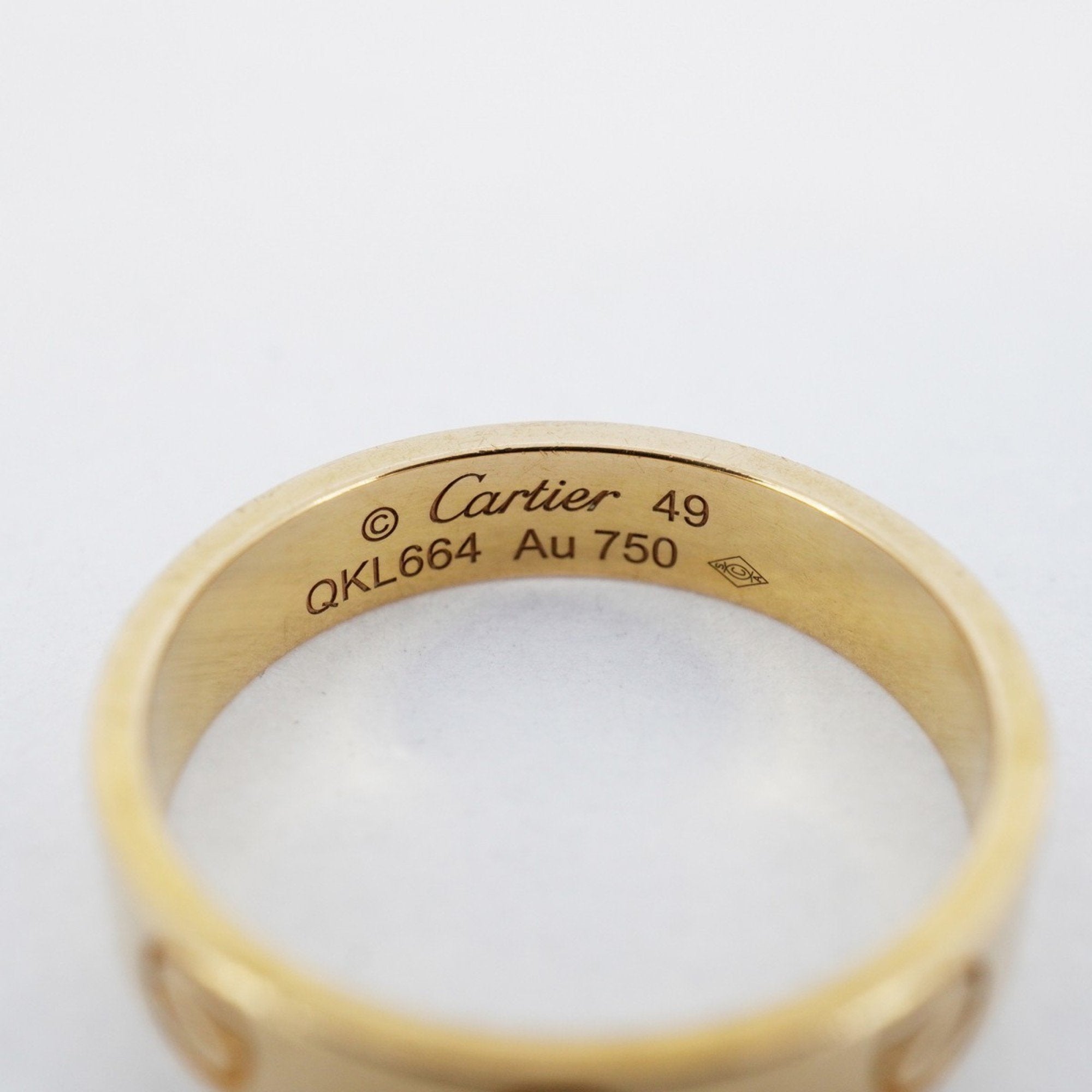 Mini Love Ring 18K Yellow Gold