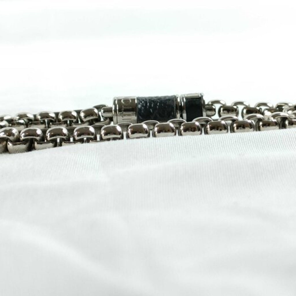 Monogram Eclipse Bracelet Metal Silver