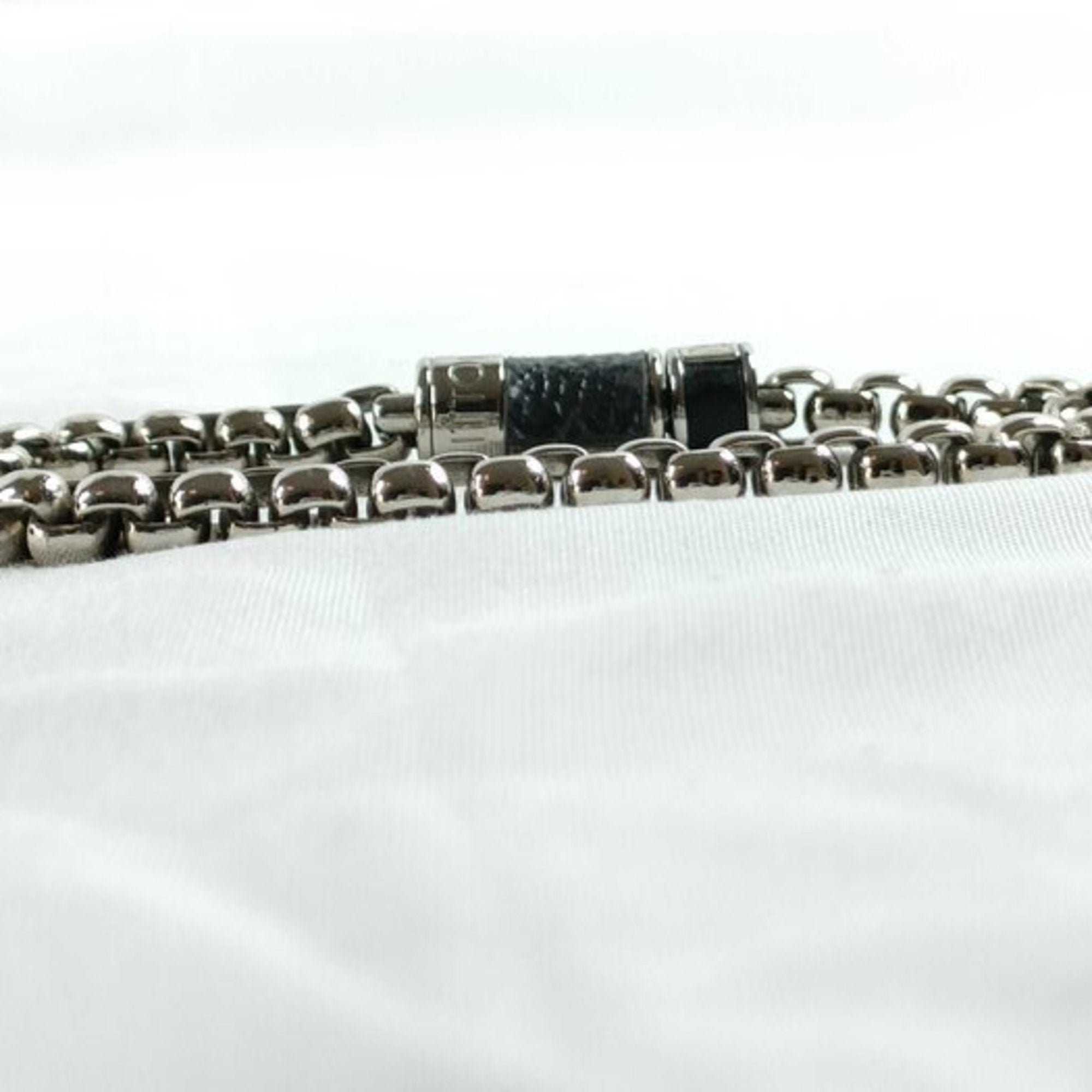 Monogram Eclipse Bracelet Metal Silver