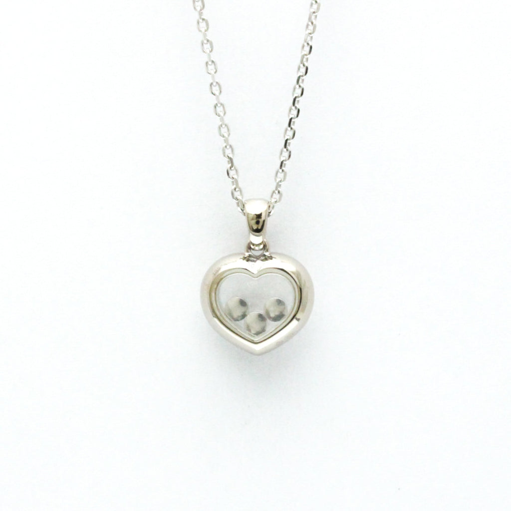 Pendant Necklace 18K White Gold with Diamond