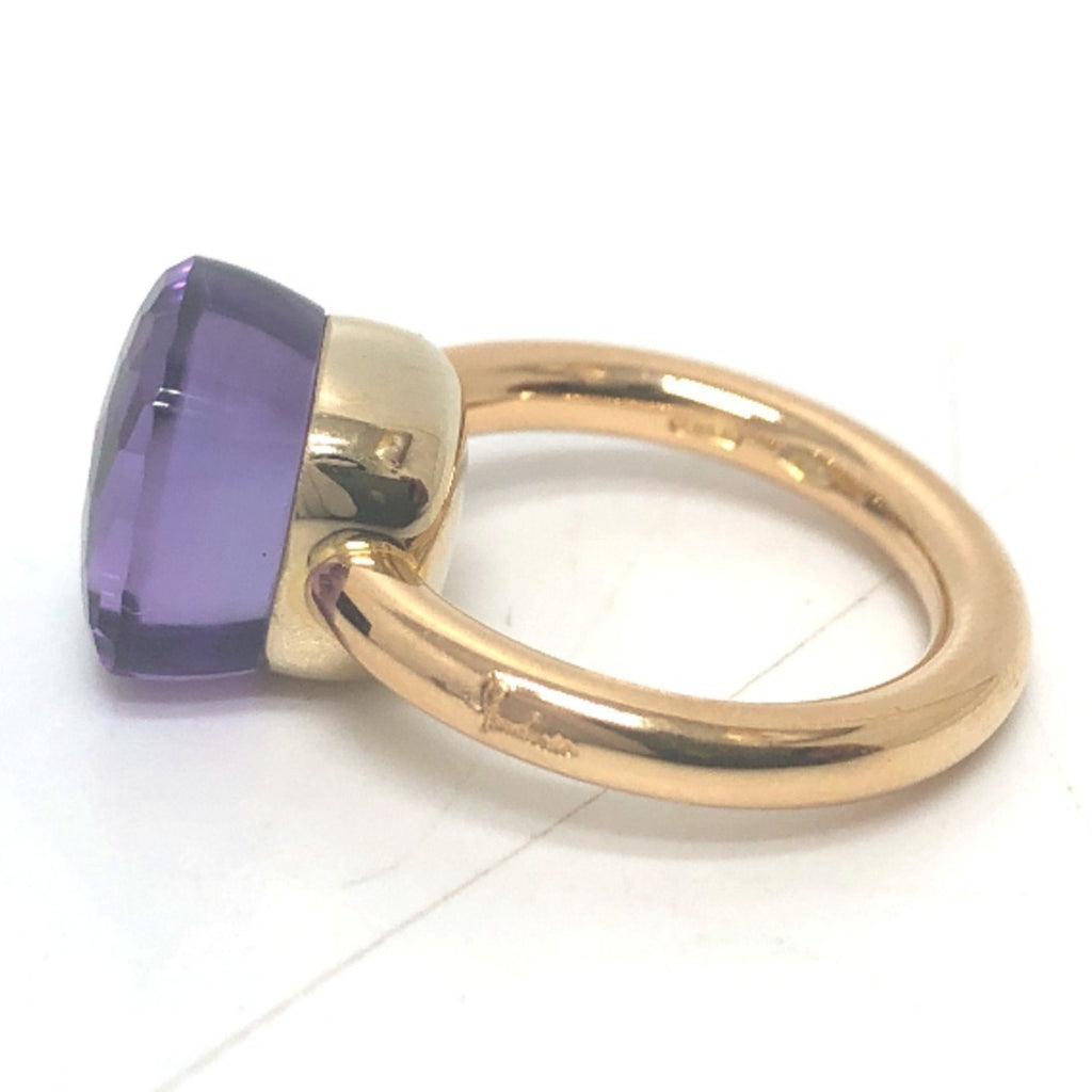 Nude Classic Ring 18K Yellow Gold with Amethyst