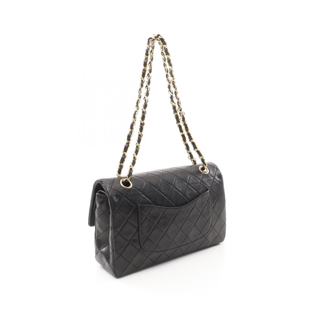 Vintage Classic Double Flap Bag Quilted Lambskin Medium