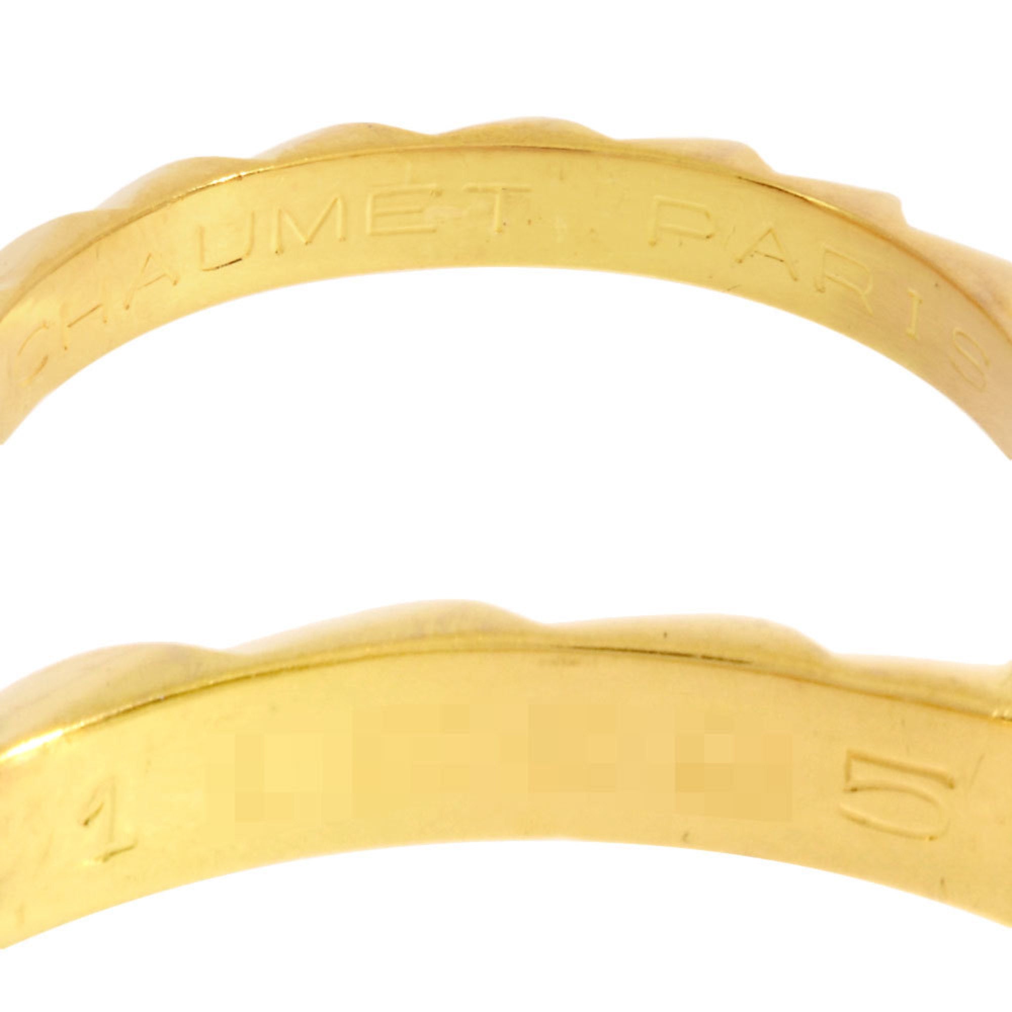 Torsade Ring 18K Yellow Gold with Diamond