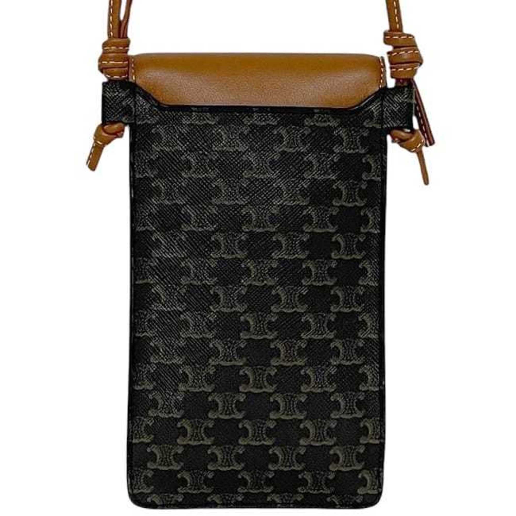 Messenger Bag Triomphe Coated Canvas Medium