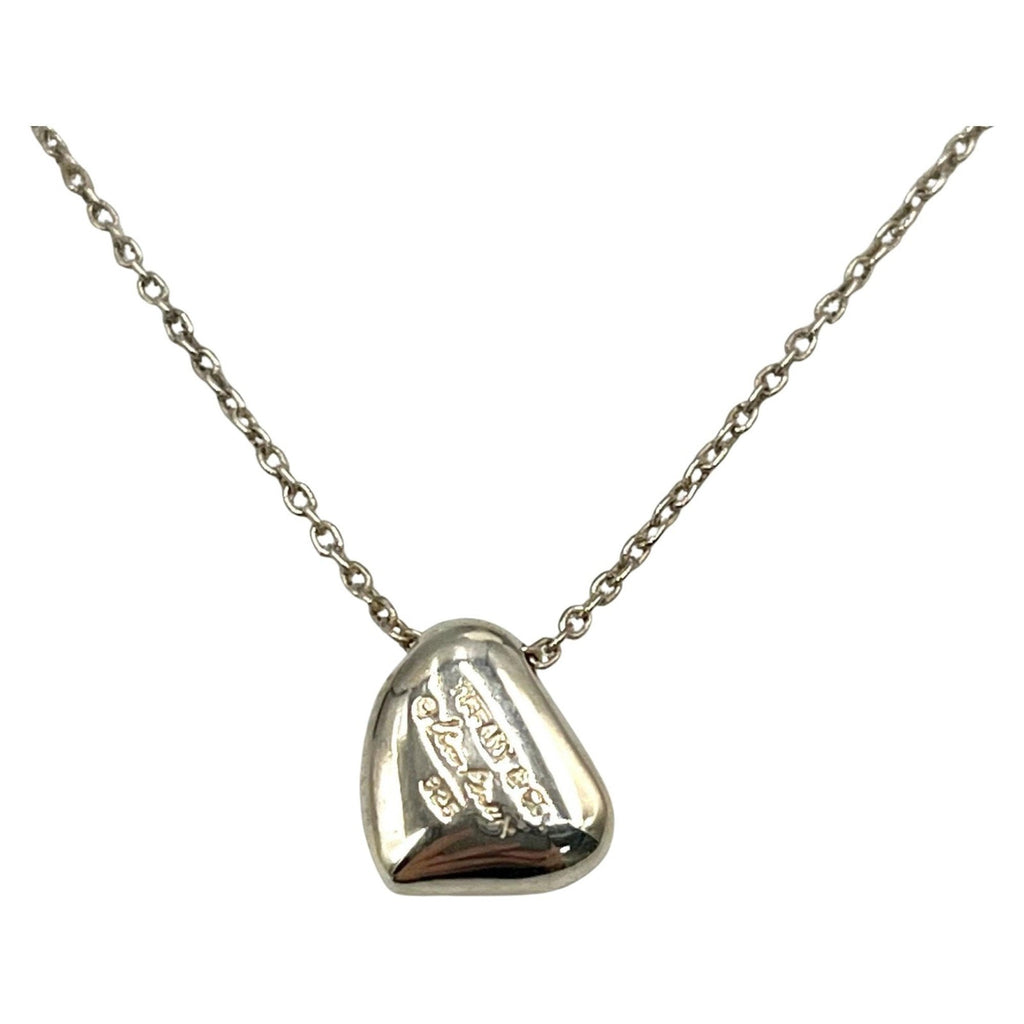 Elsa Peretti Pendant Necklace Sterling Silver 10mm