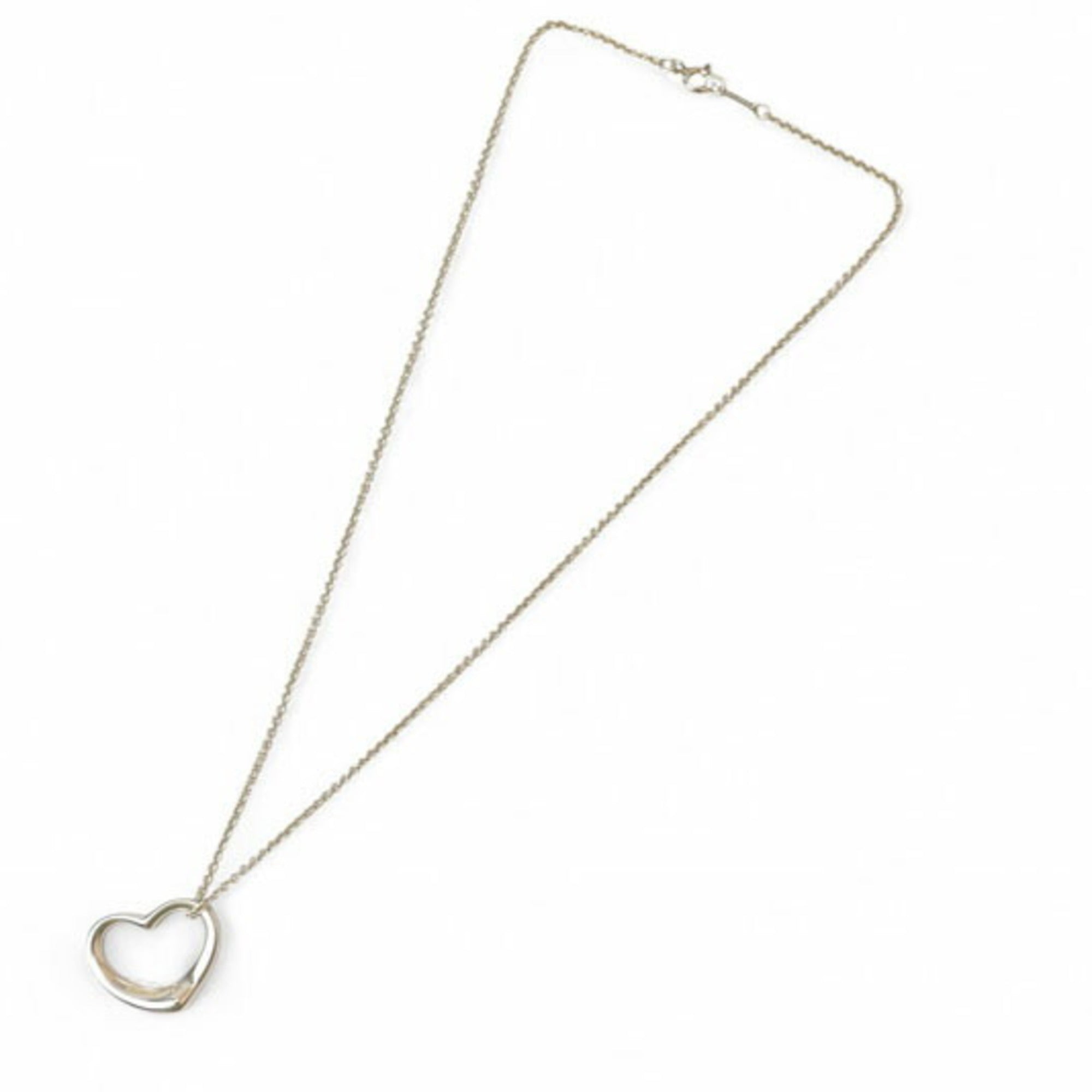 Elsa Peretti Pendant Necklace Sterling Silver 18mm