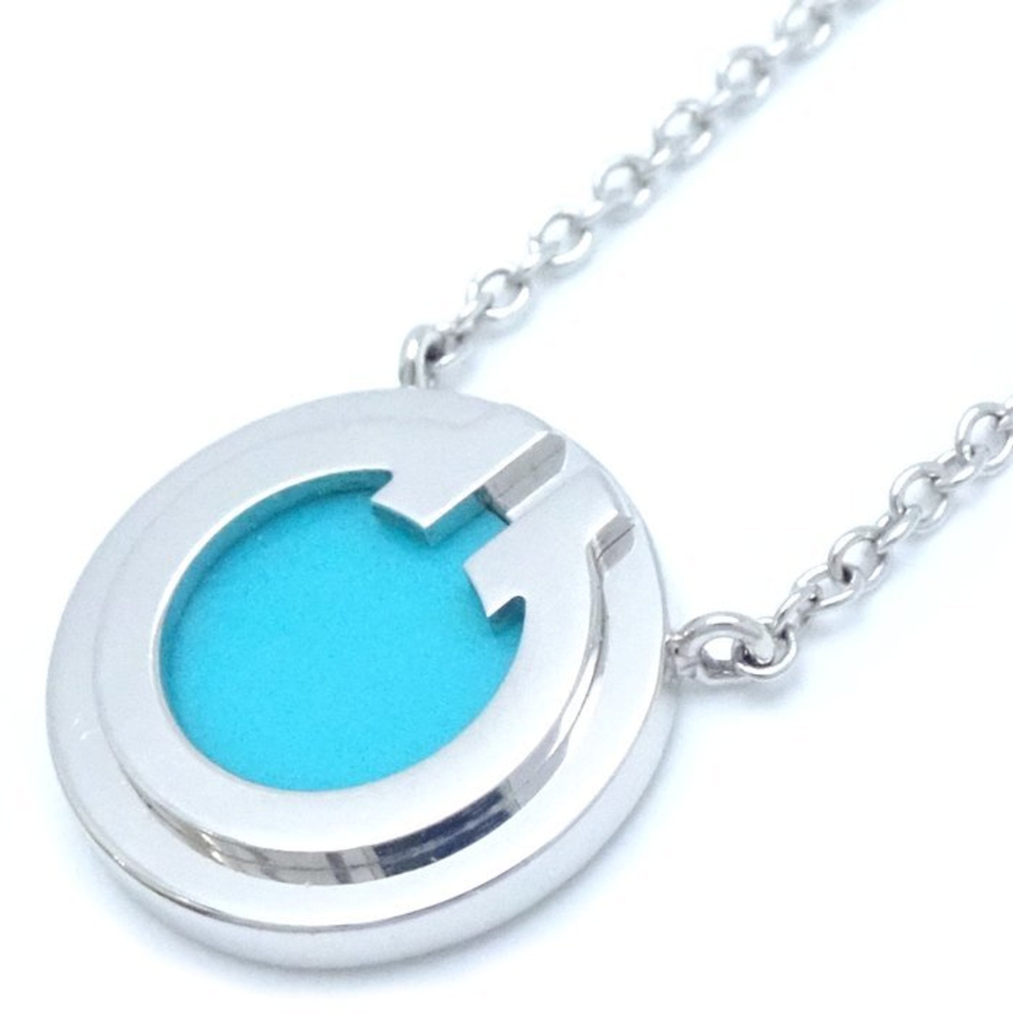 Pendant Necklace 18K White Gold