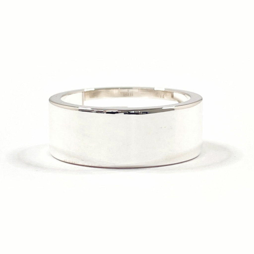 Cutout G Ring Sterling Silver