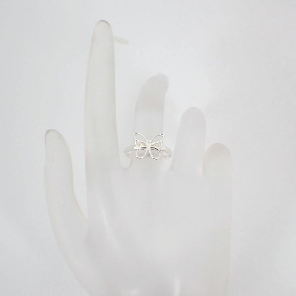 Butterfly Ring Sterling Silver