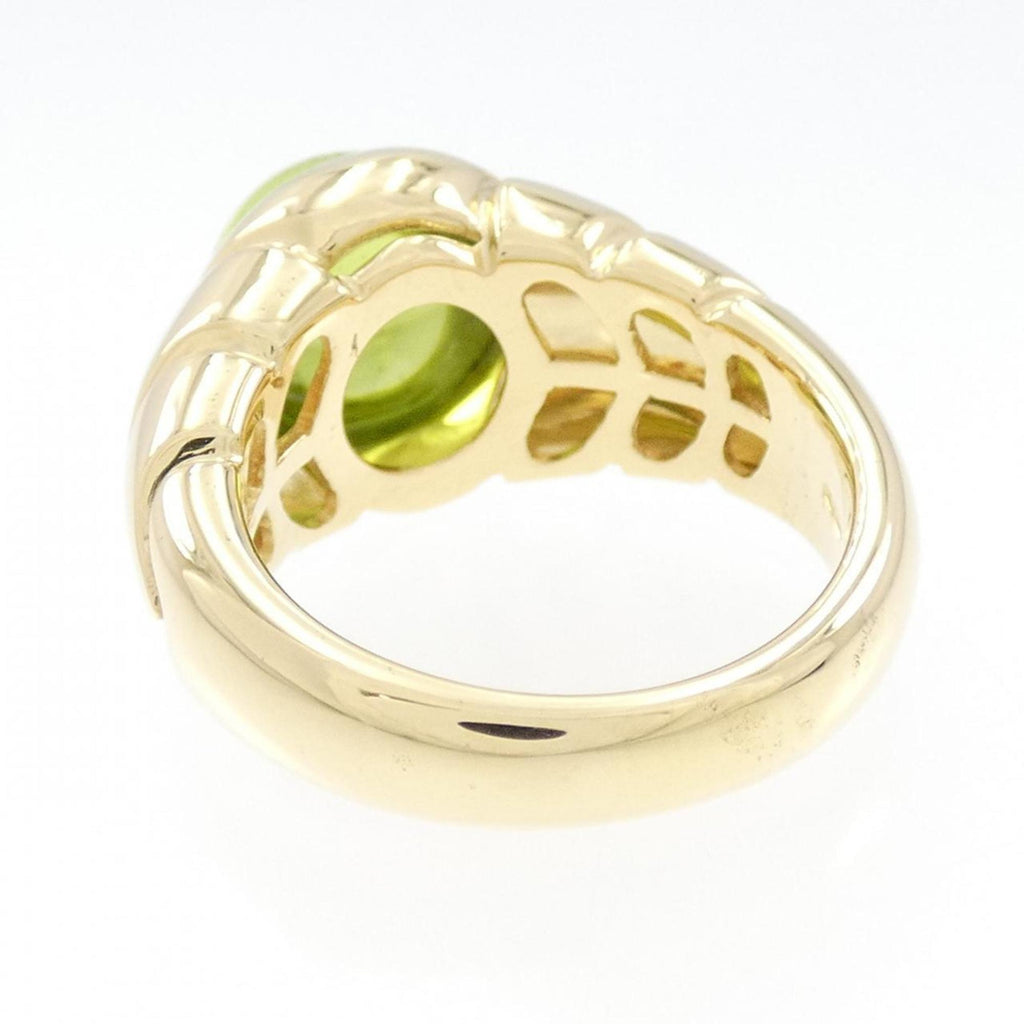 Ring 18K Yellow Gold with Peridot