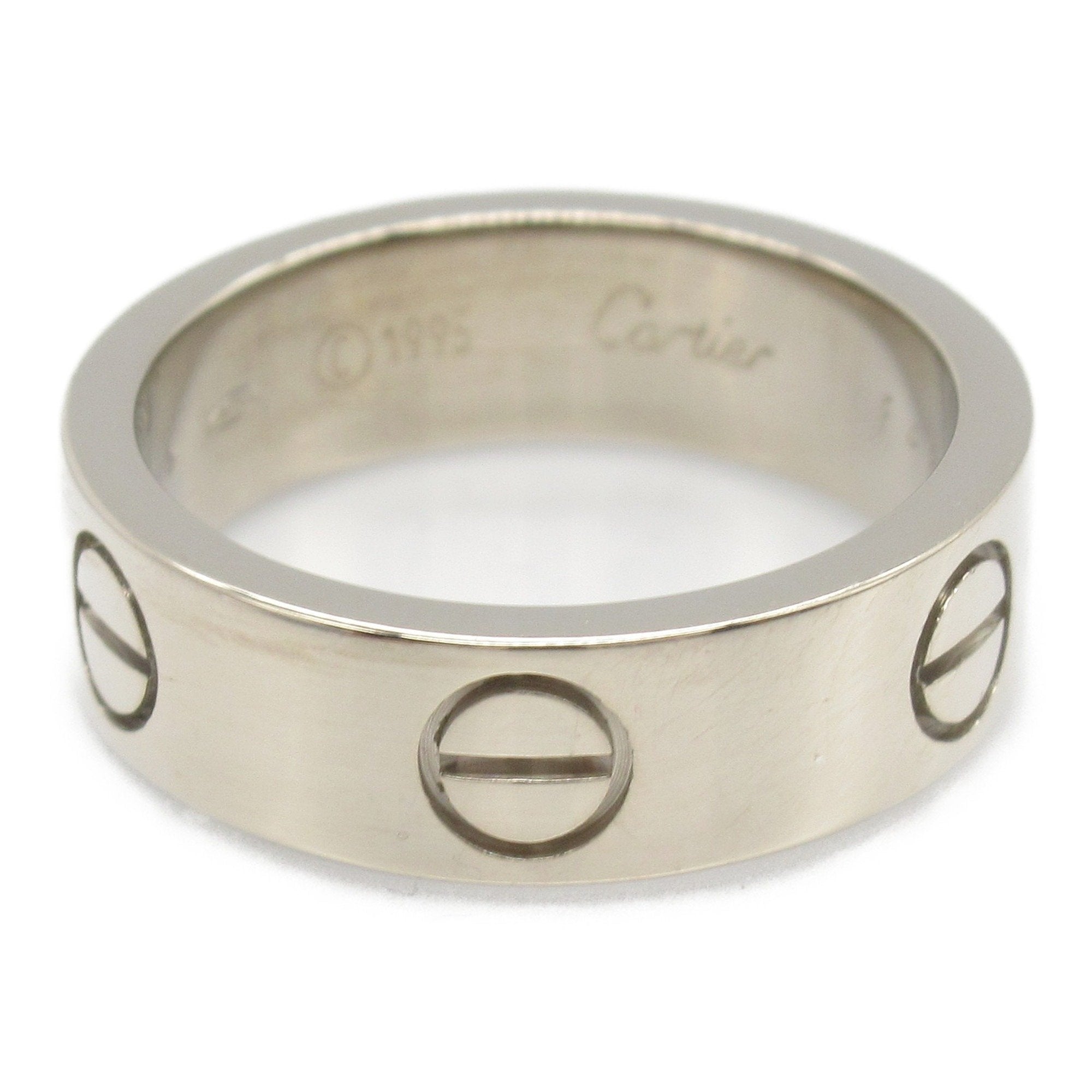 Love Ring 18K White Gold
