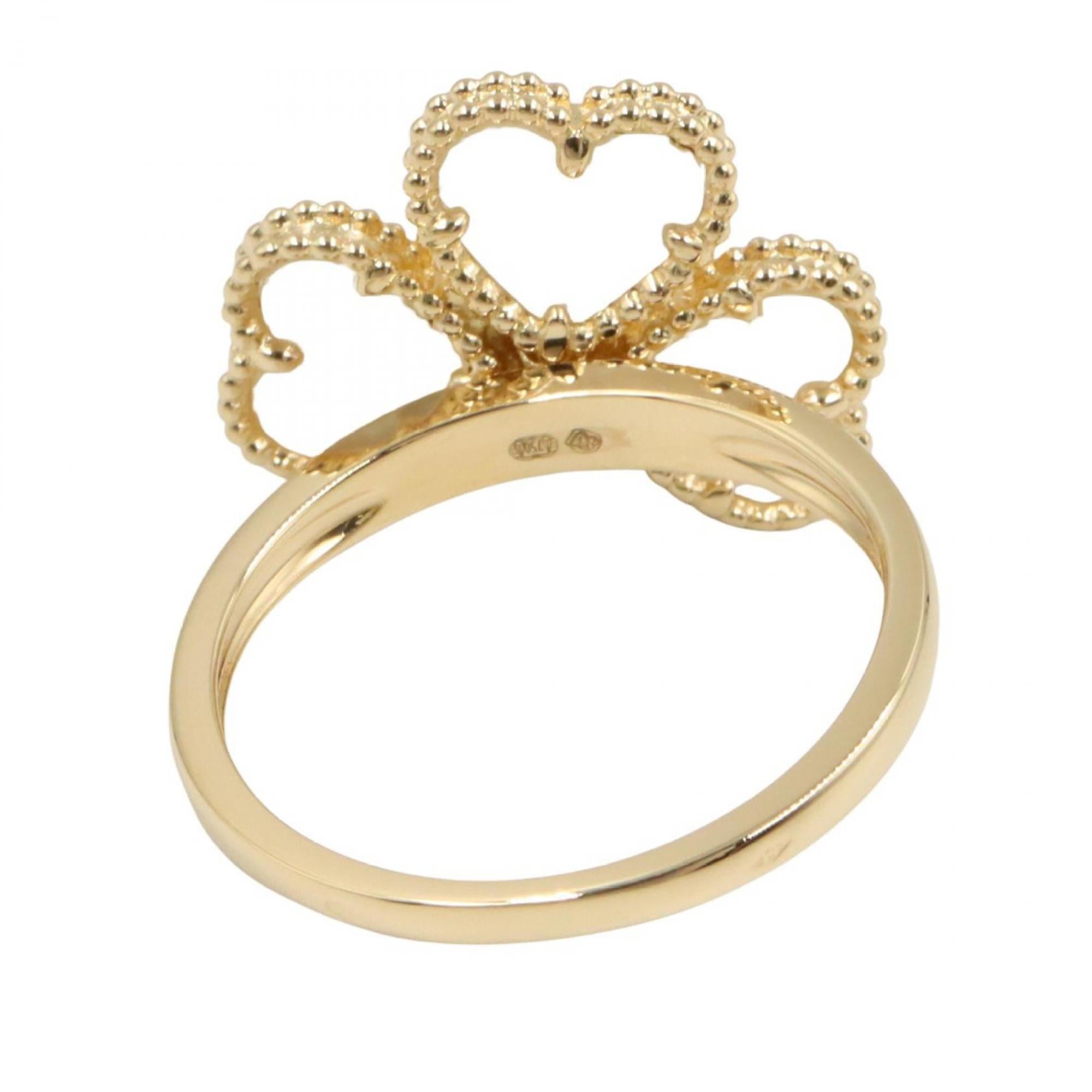Sweet Alhambra Ring 18K Yellow Gold