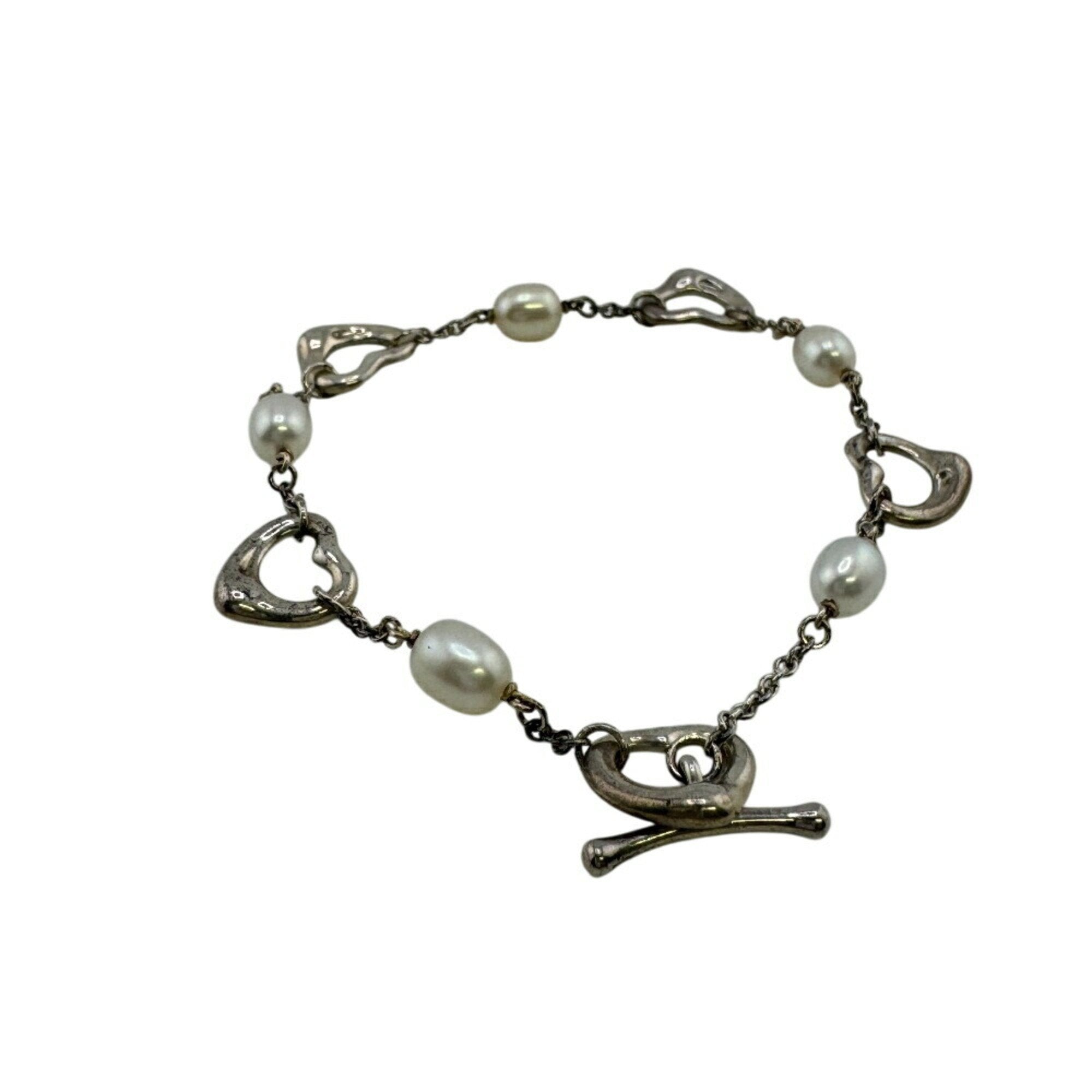 Heart Charm Bracelet Sterling Silver