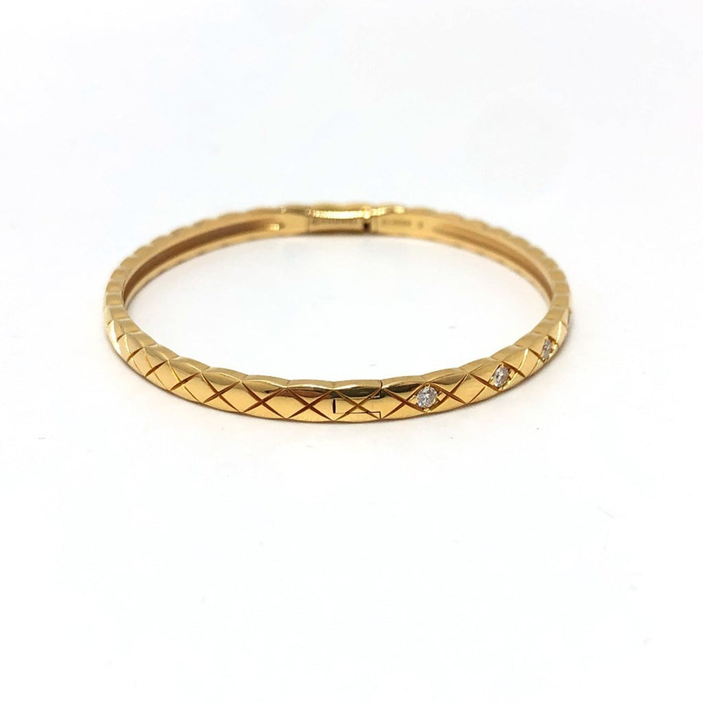 Coco Crush Bracelet 18K Yellow Gold with Diamond