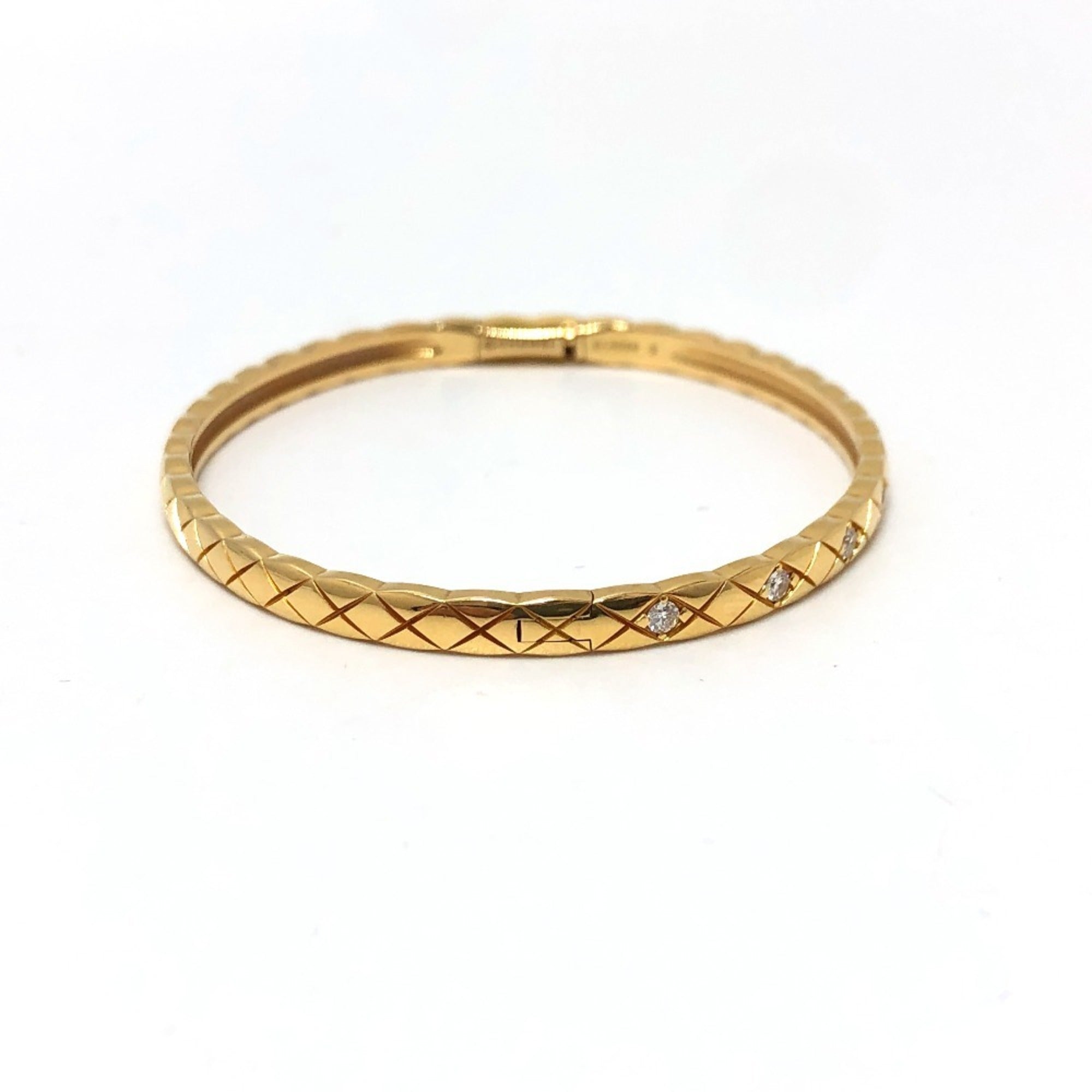 Coco Crush Bracelet 18K Yellow Gold with Diamond